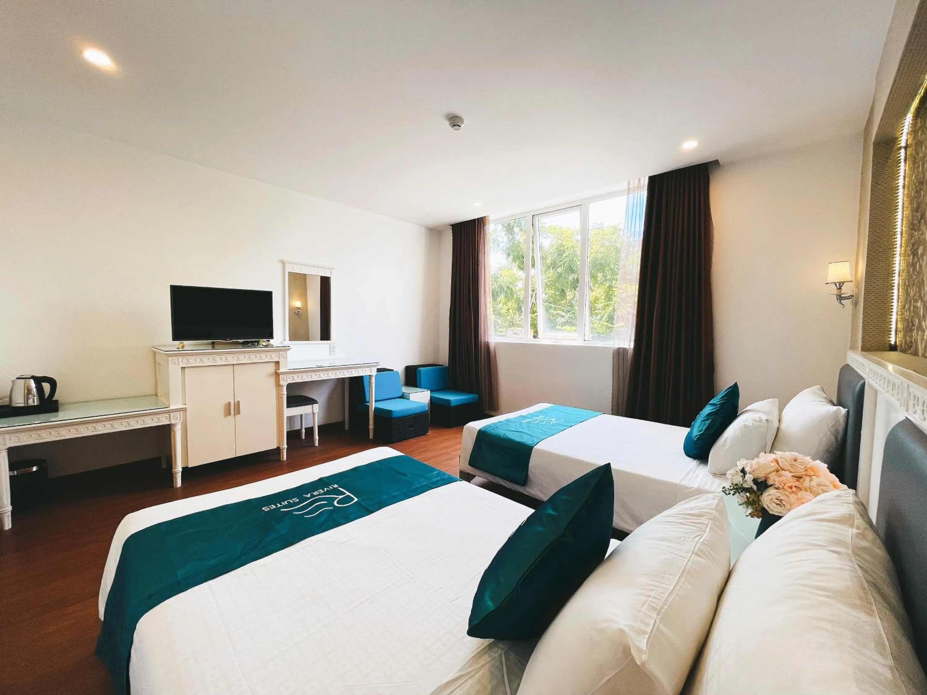 Bed in Rivera Boutique Hotel