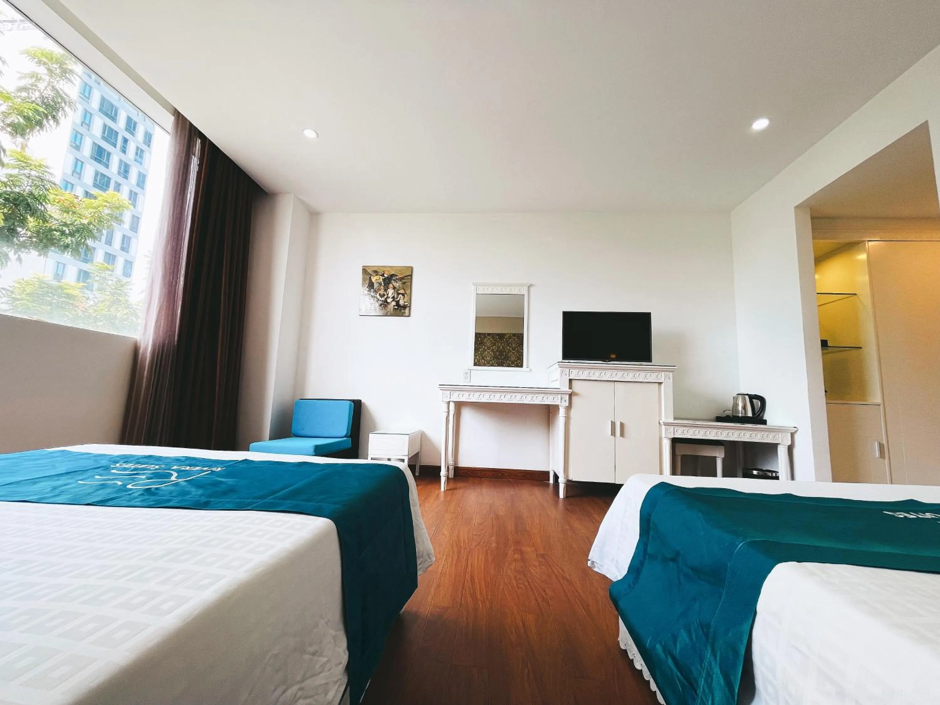 Bed in Rivera Boutique Hotel