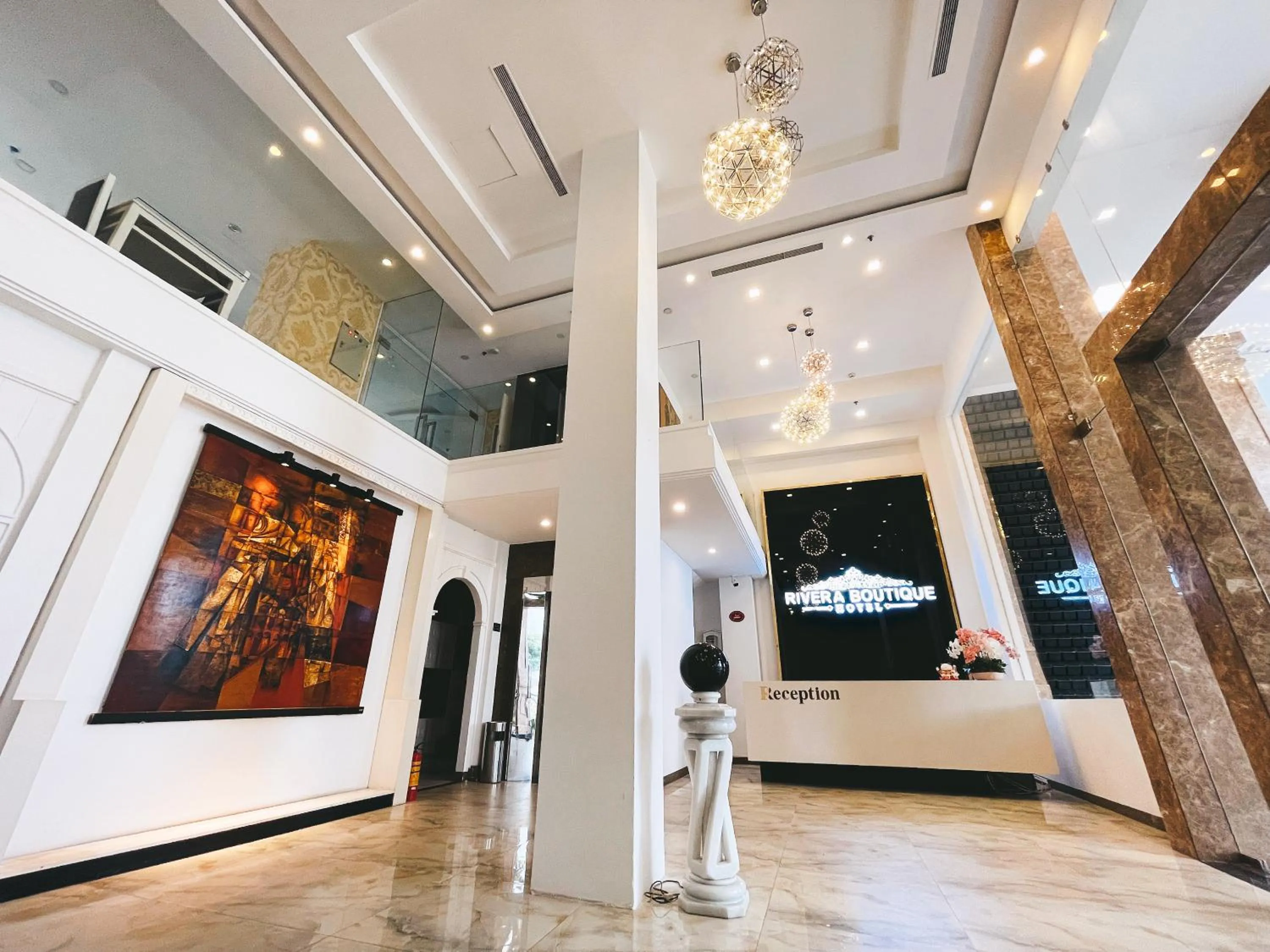 Lobby or reception in Rivera Boutique Hotel