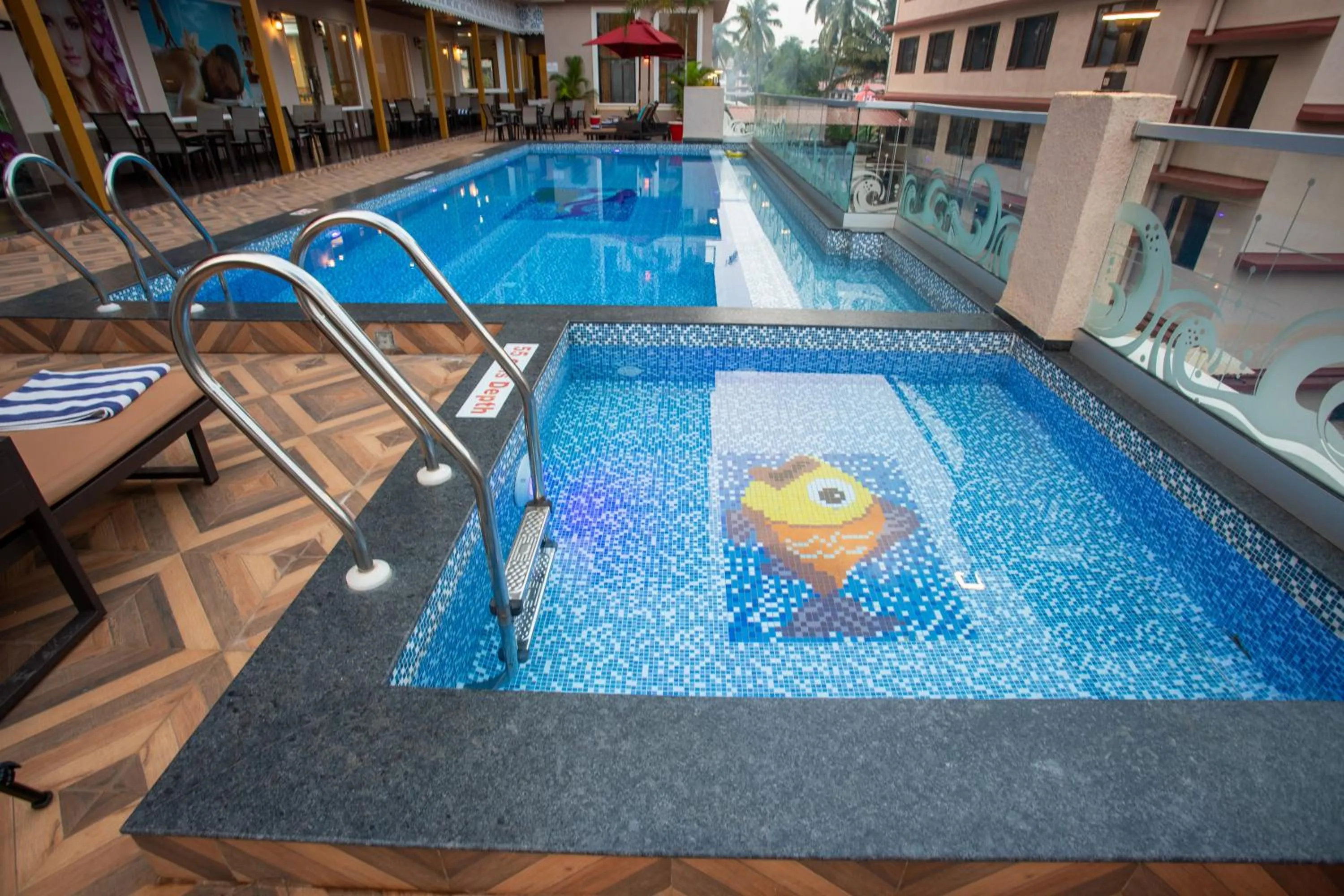 Swimming pool in The Avenue Grand