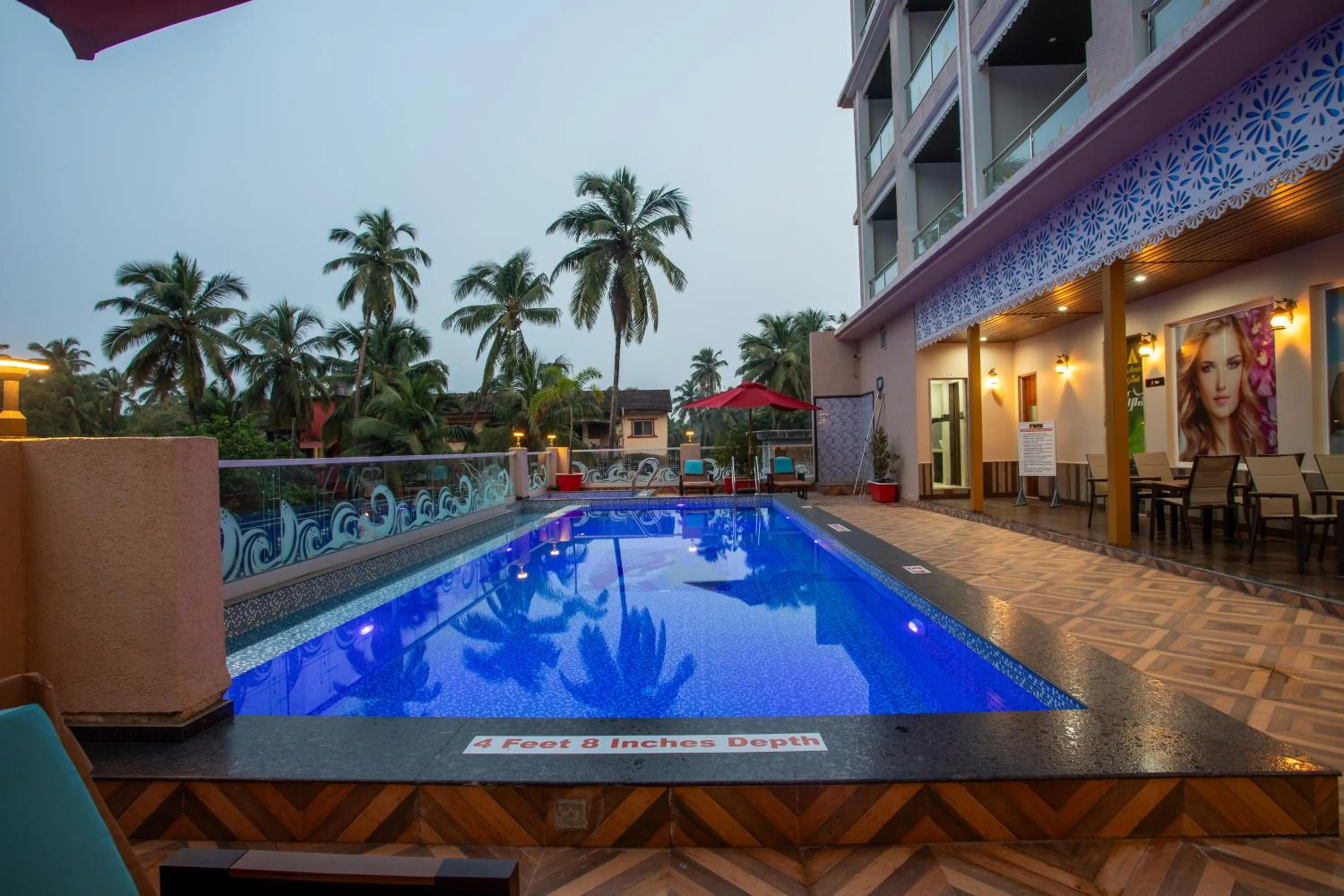 Swimming pool in The Avenue Grand