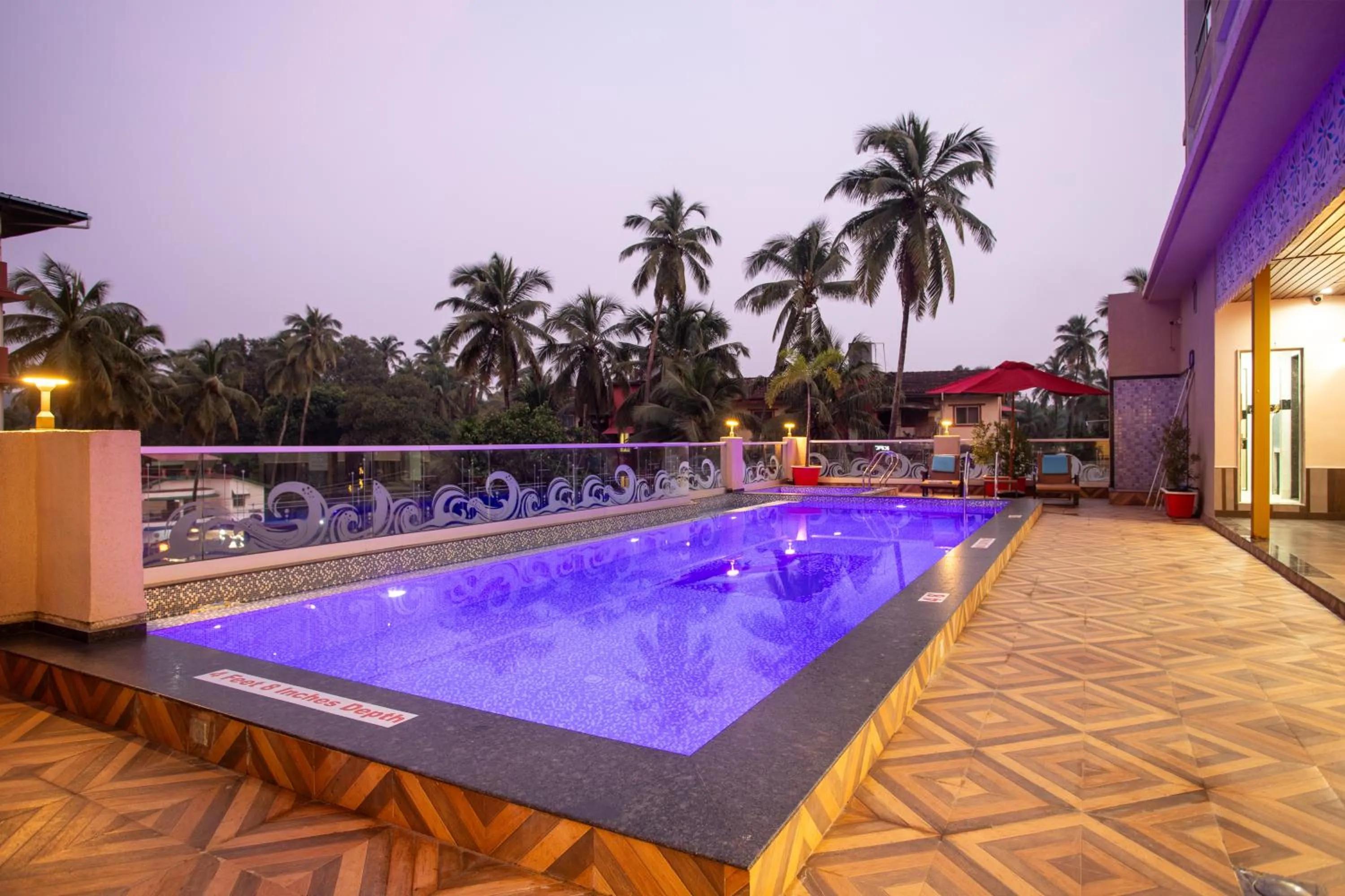 Swimming pool in The Avenue Grand