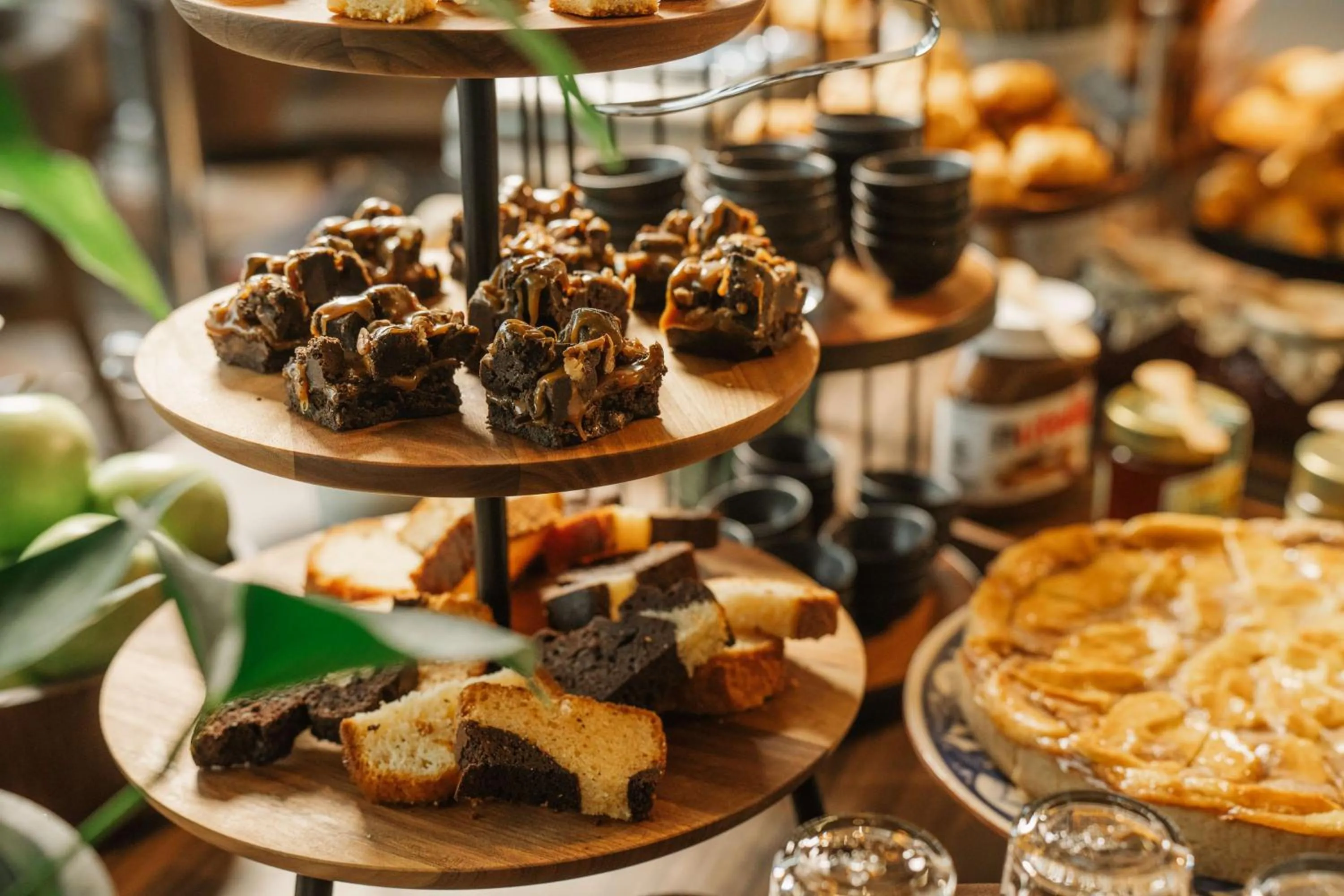 Breakfast in Radisson Blu Hotel at Porsche Design Tower Stuttgart