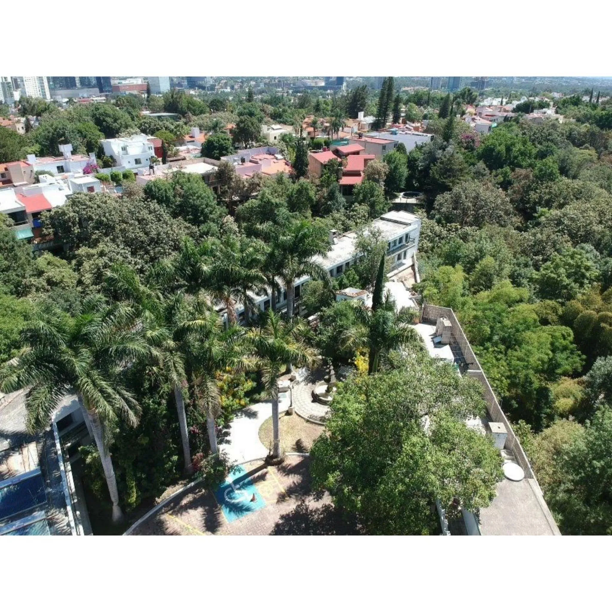 Bird's eye view in Hotel Posada Santa Fe