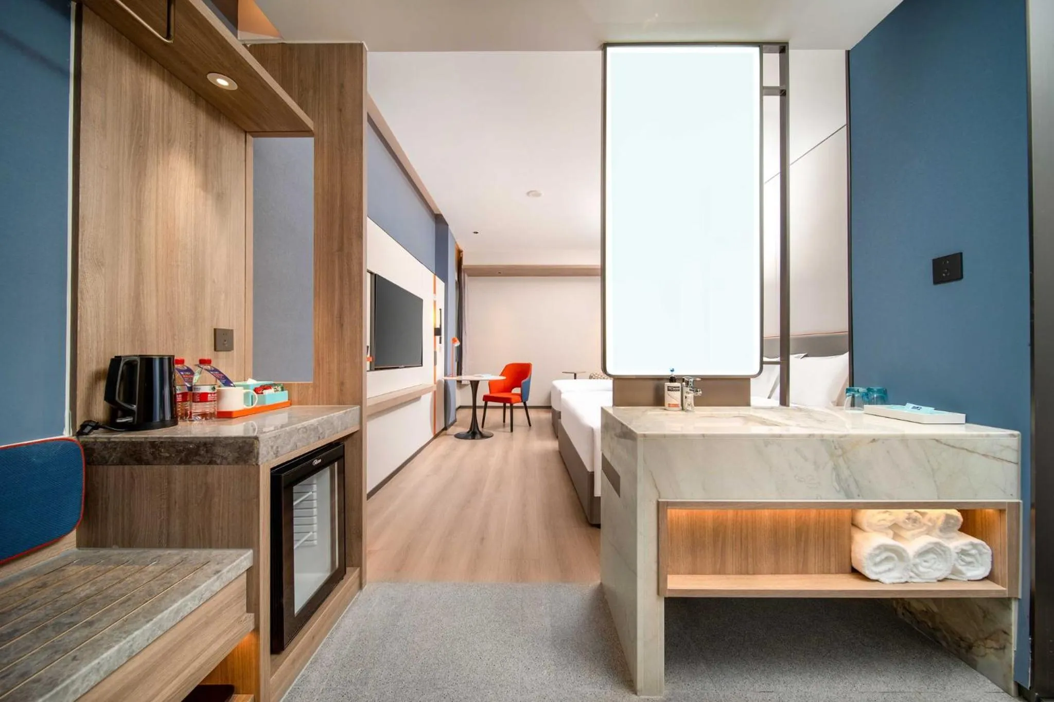 Photo of the whole room in Holiday Inn Express Suzhou Shihu University Town