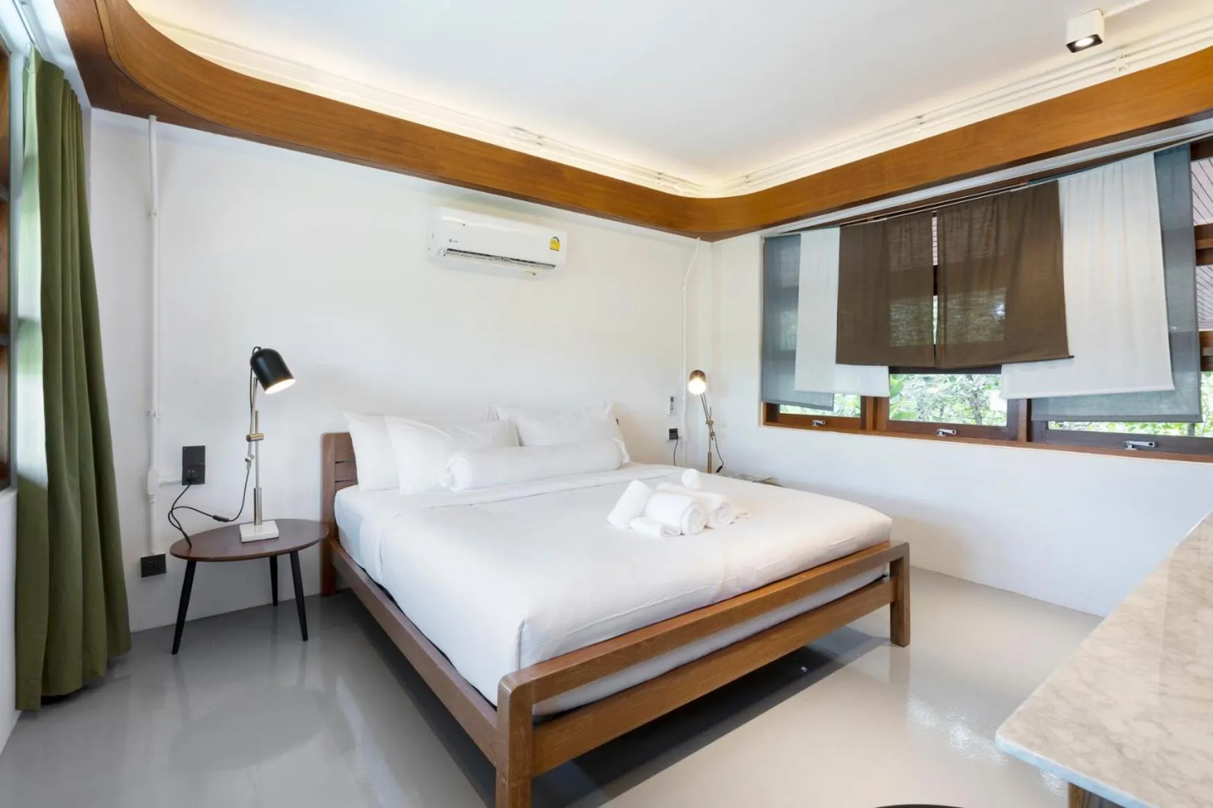 Bedroom in Phrip Phri Luxury Pool Villas
