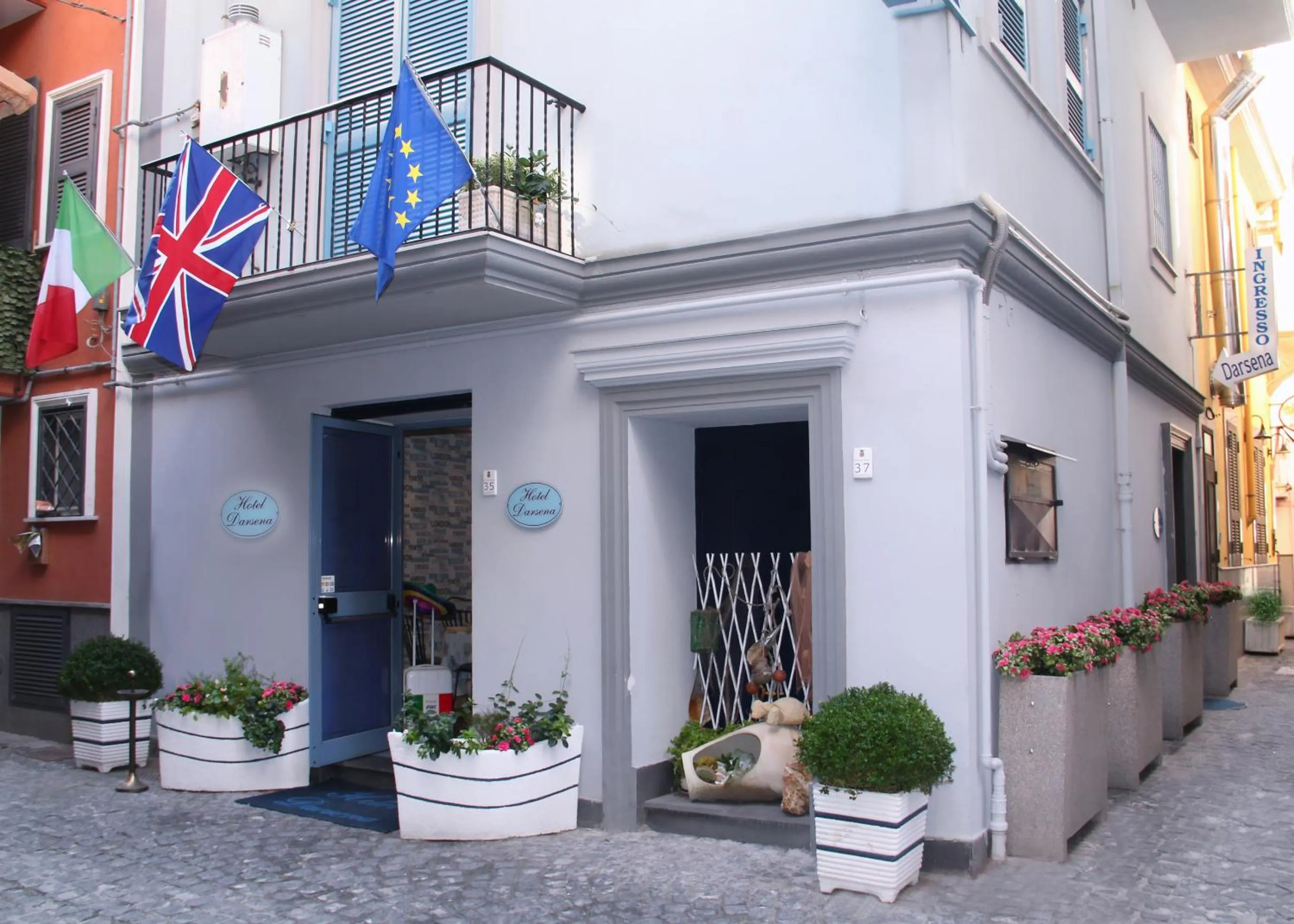 Facade/entrance in B&B Darsena