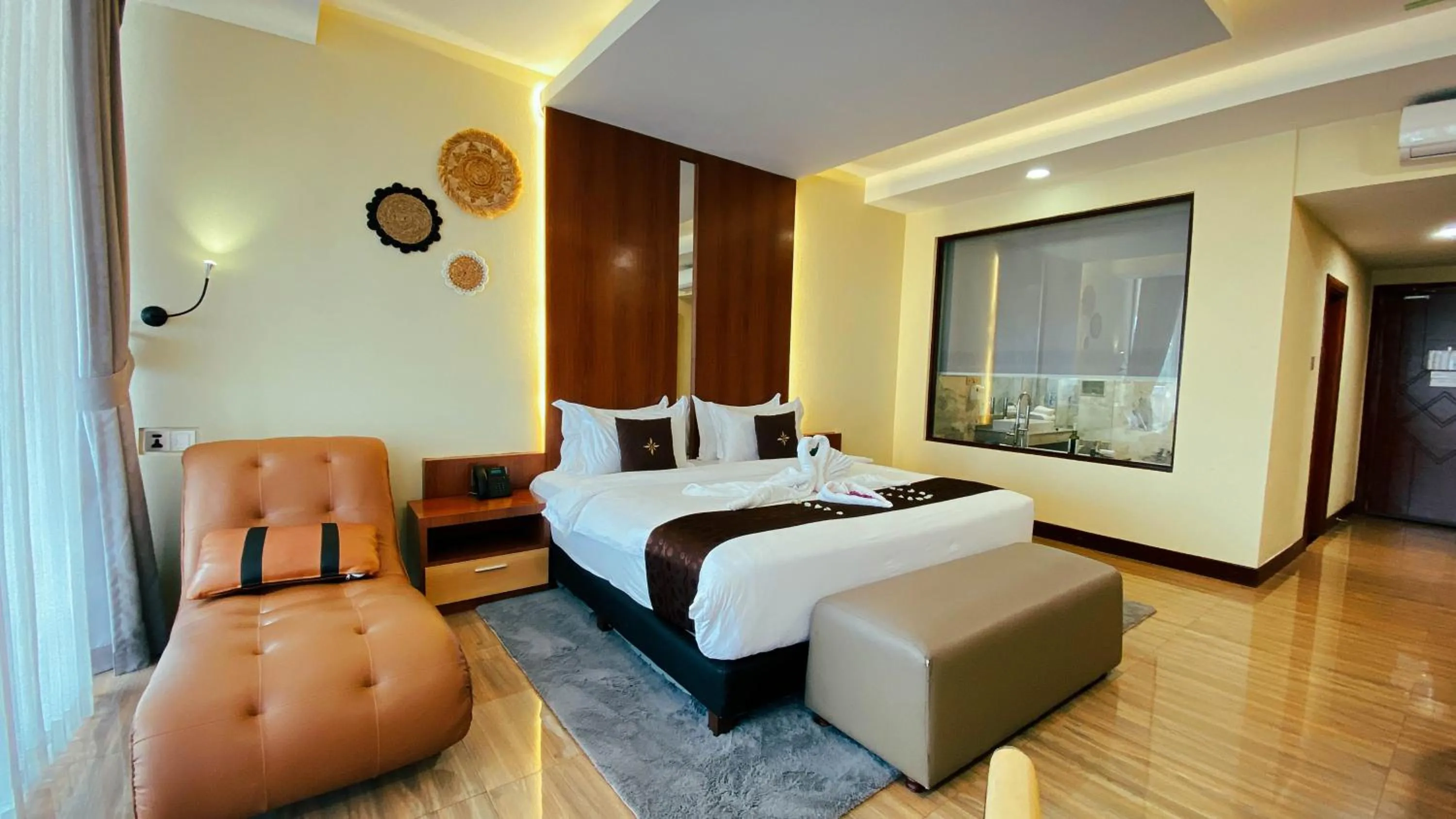 Bedroom, Bed in Agro Hotel Bintan