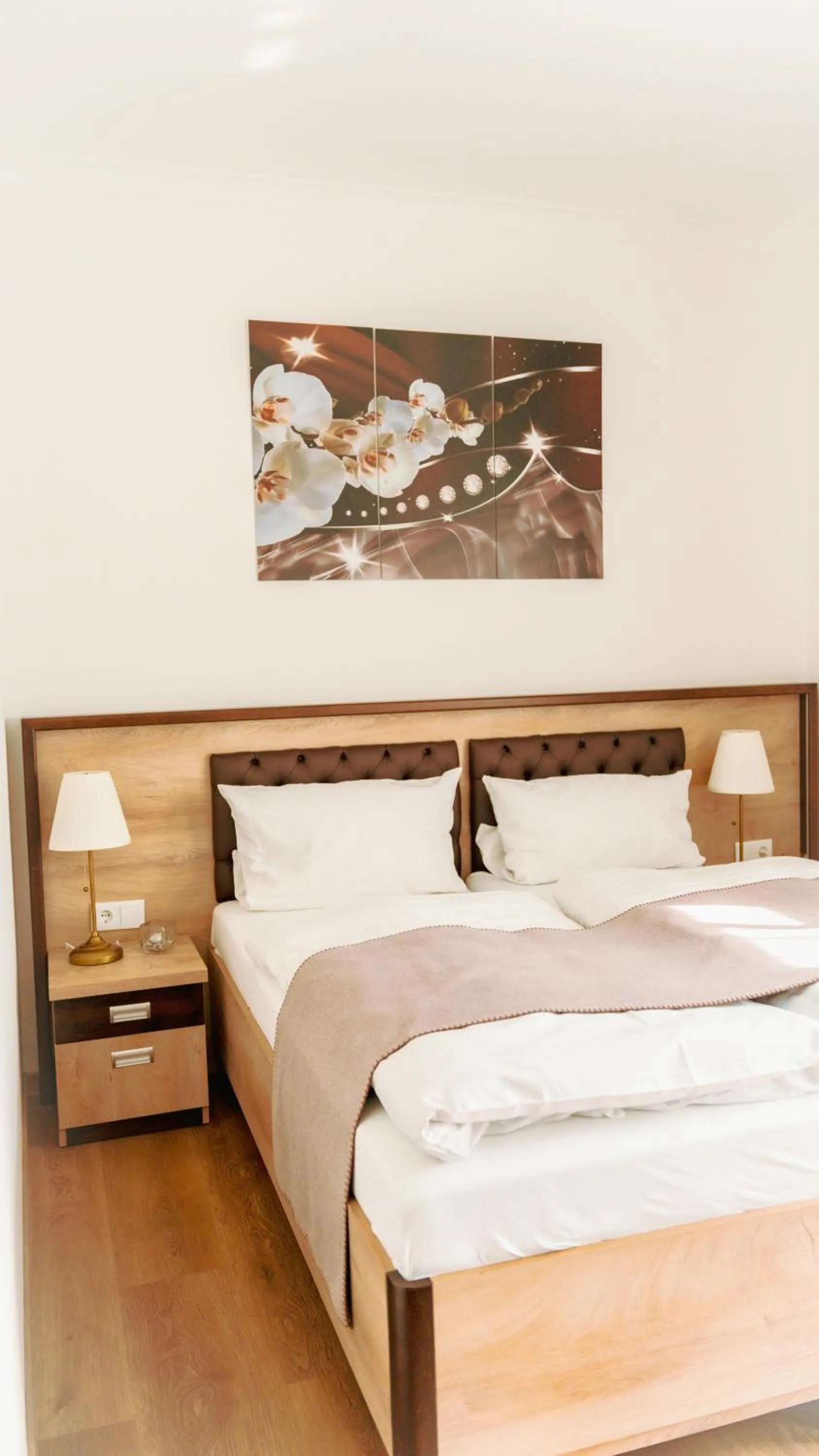 Bed in Hotel National