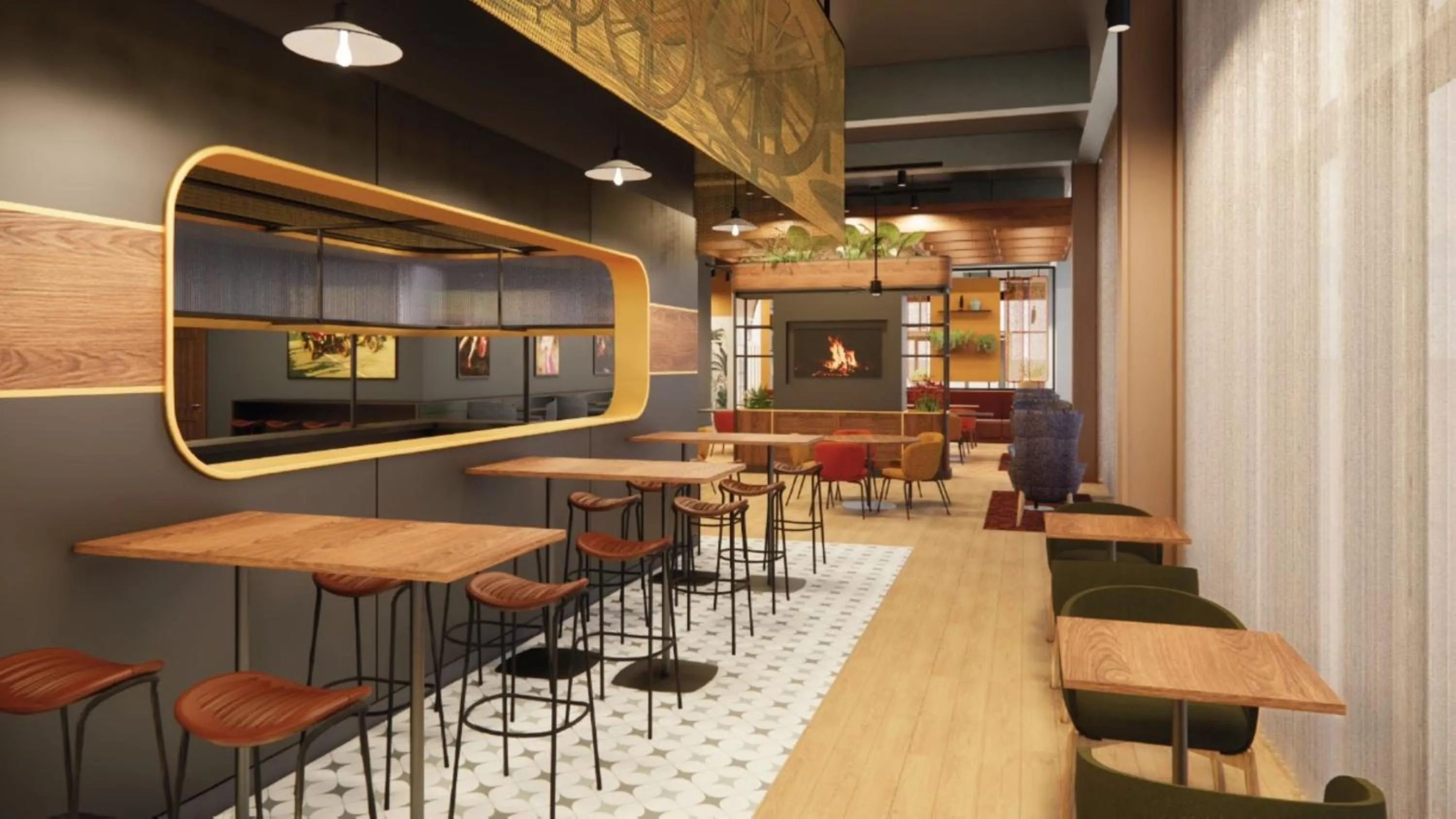 Lounge or bar in Hotel Indigo Coventry by IHG