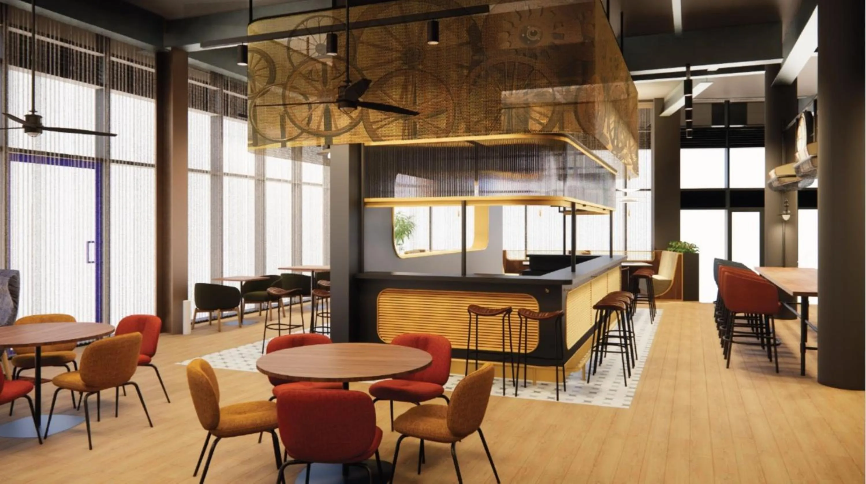 Lounge or bar in Hotel Indigo Coventry by IHG