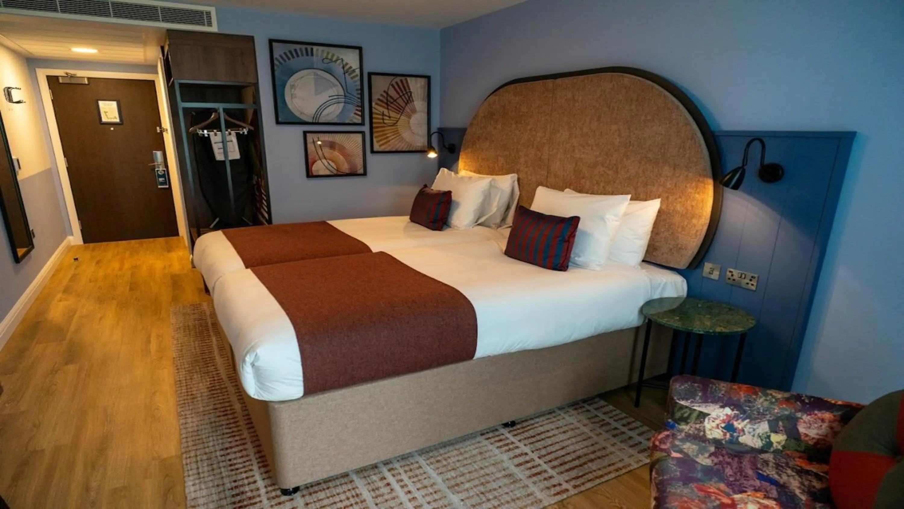 Photo of the whole room, Bed in Hotel Indigo Coventry by IHG