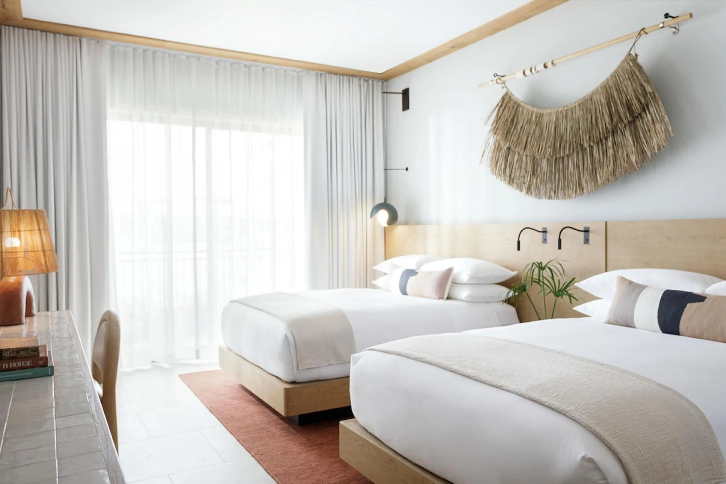 Premium Queen Room with Two Queen Beds and Ocean View in Hotel Indigo Grand Cayman by IHG