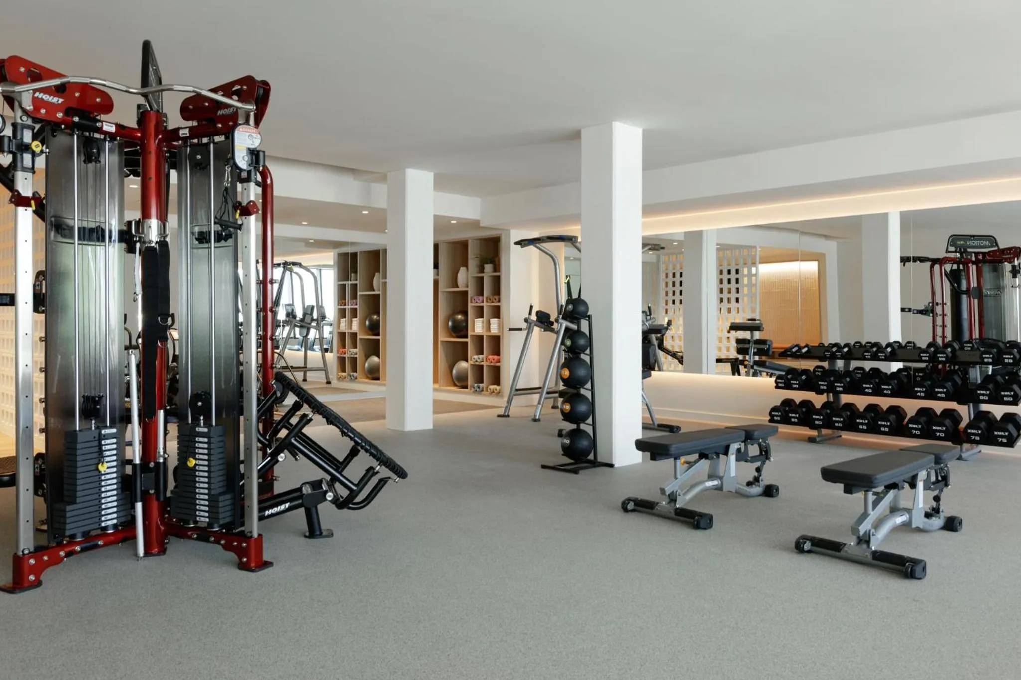 Fitness centre/facilities in Hotel Indigo Grand Cayman by IHG