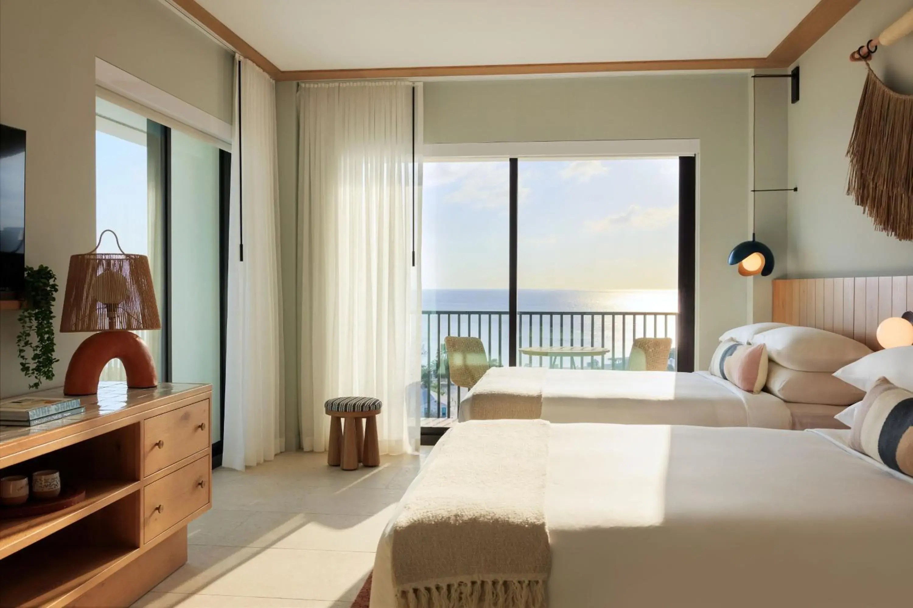 One-Bedroom Suite with Two Queen Beds and Ocean View in Hotel Indigo Grand Cayman by IHG One-Bedroom Suite with Two Queen Beds and Ocean View in Hotel Indigo Grand Cayman by IHG