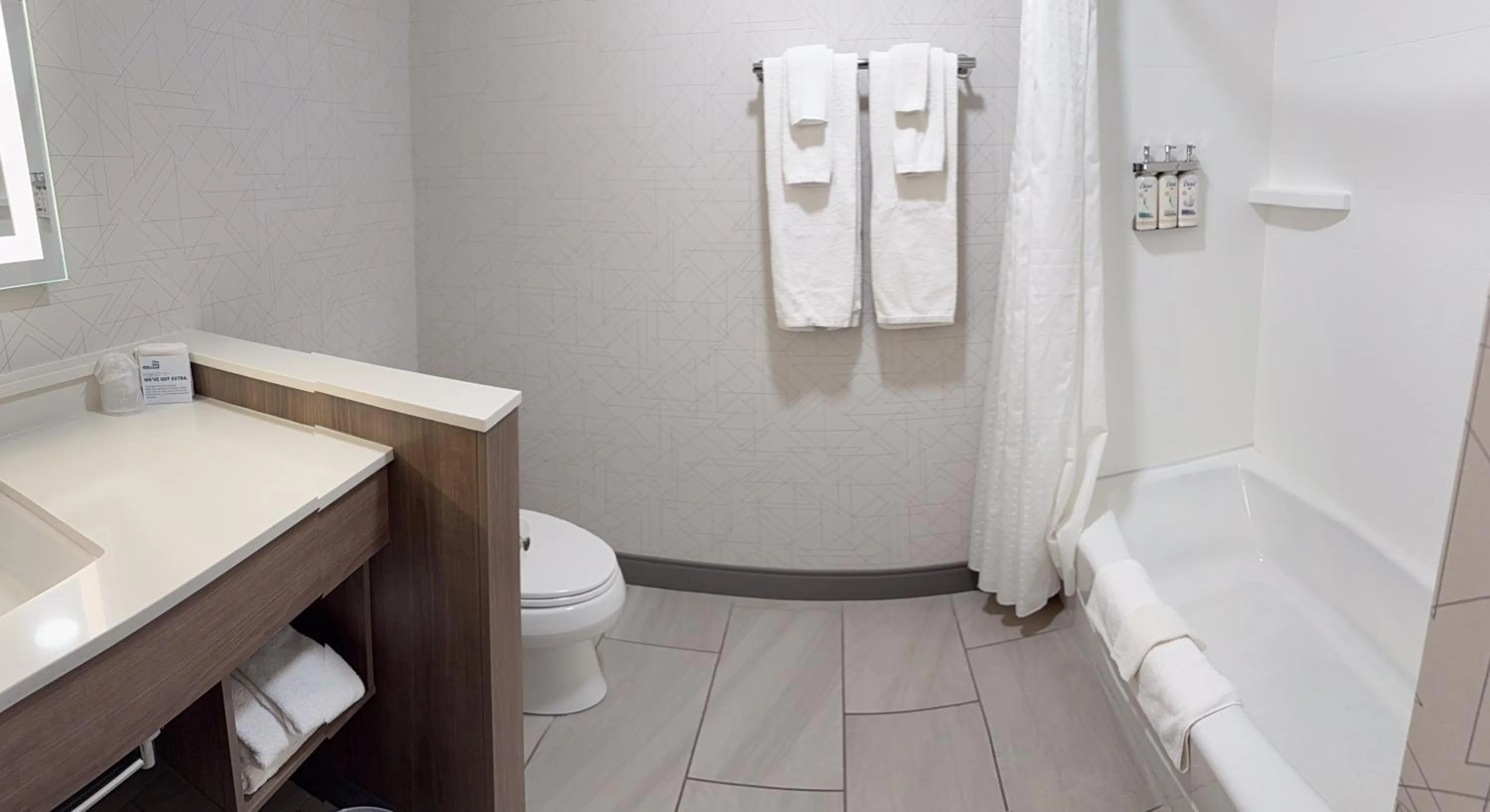 Bathroom in Holiday Inn Express & Suites Mansfield - Ontario by IHG