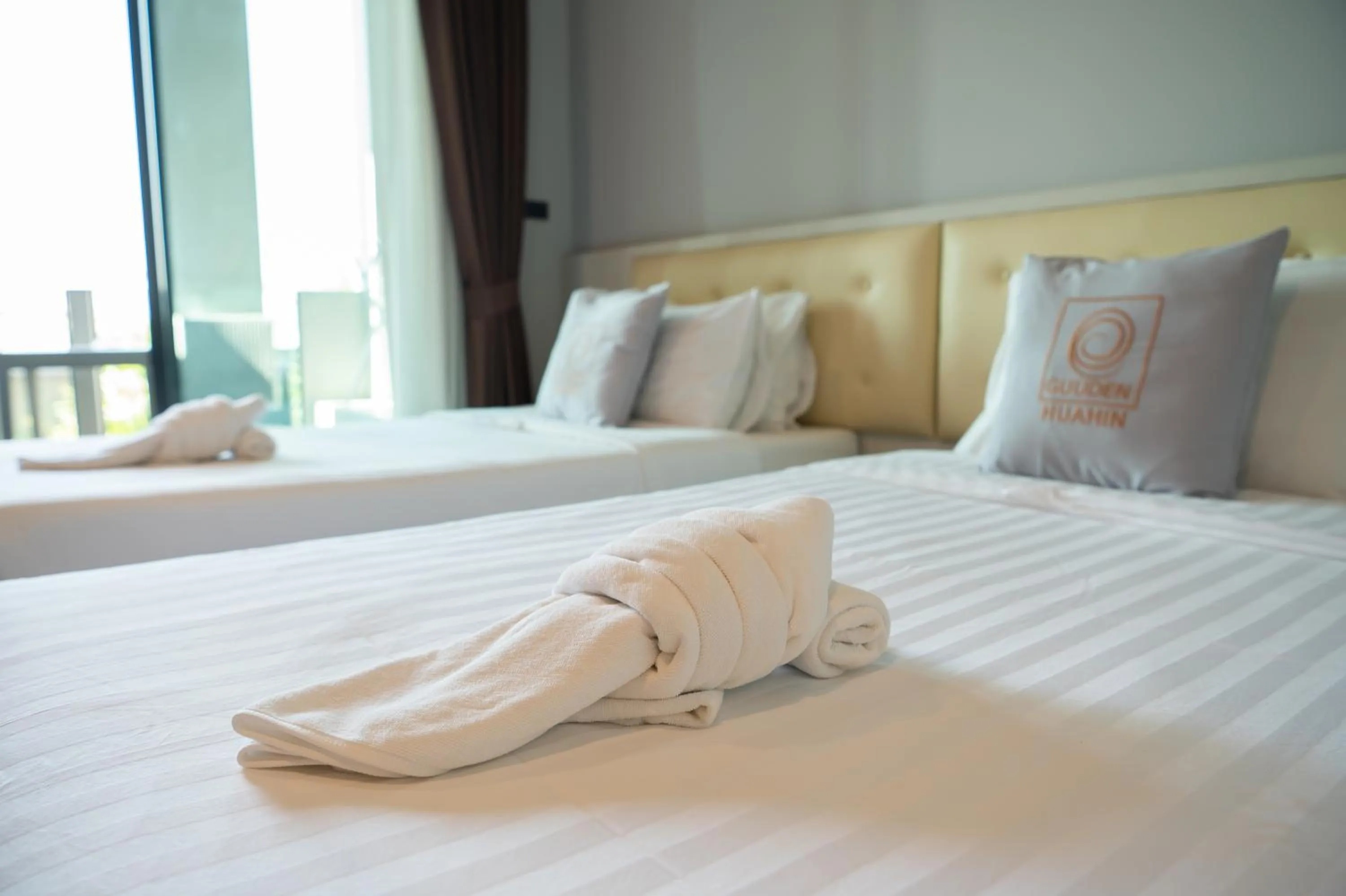 Bedroom, Bed in Guuden Huahin Hotel