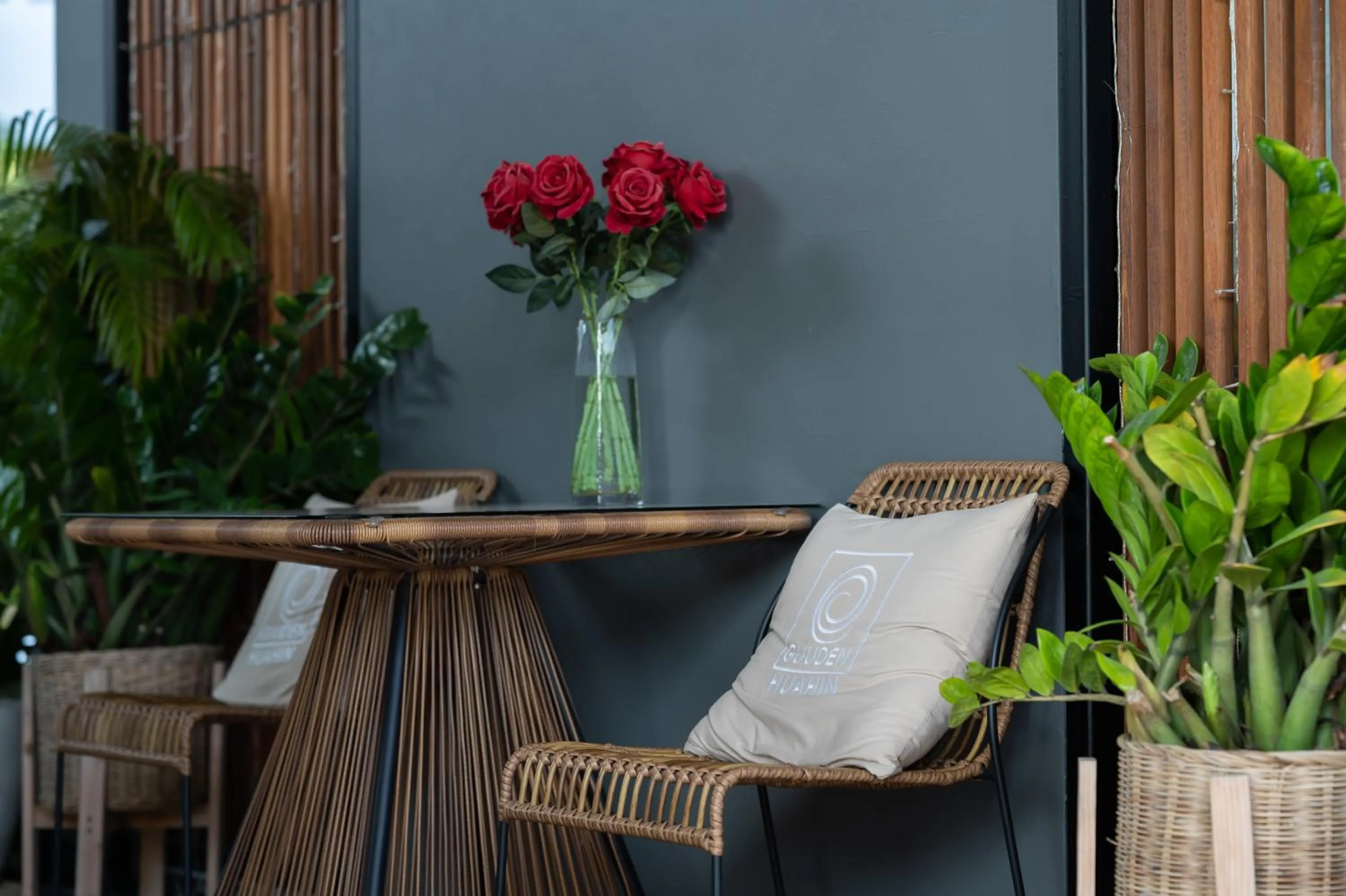 Seating area in Guuden Huahin Hotel