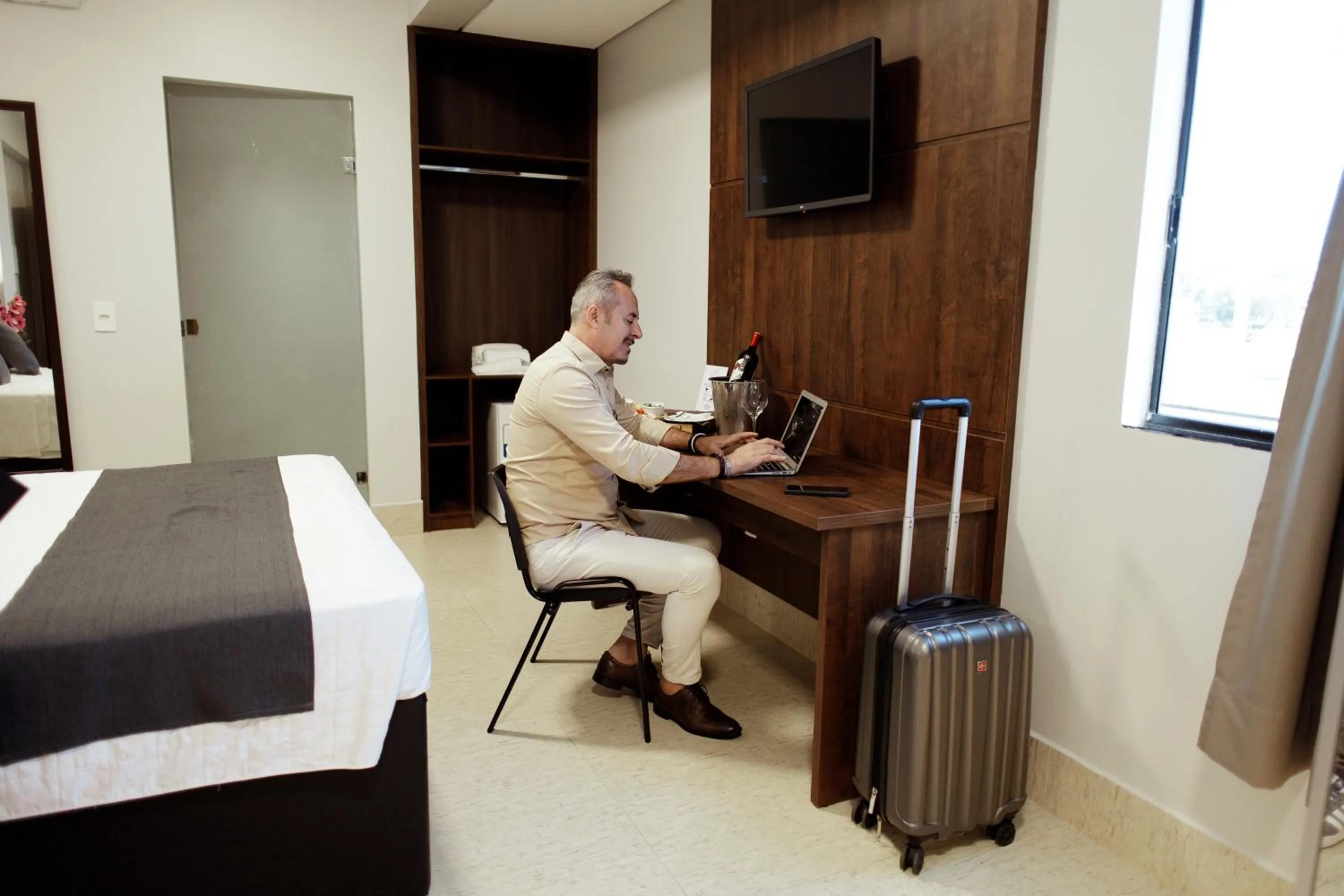 Bedroom in Roma Hotel by H Hotéis - Airport