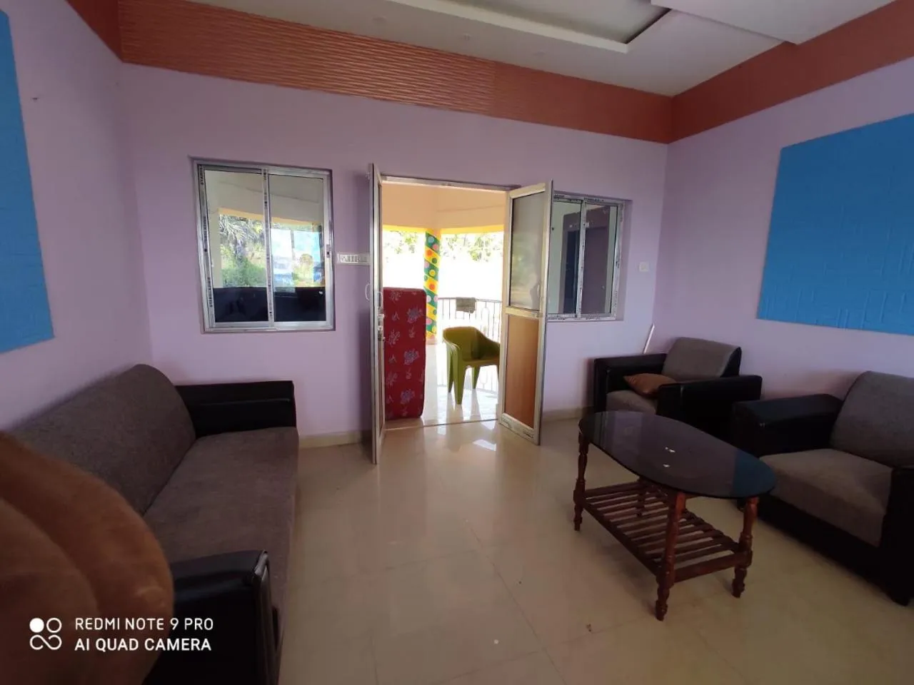 Seating area in Baranti Eco Tourism Resort, Muradi