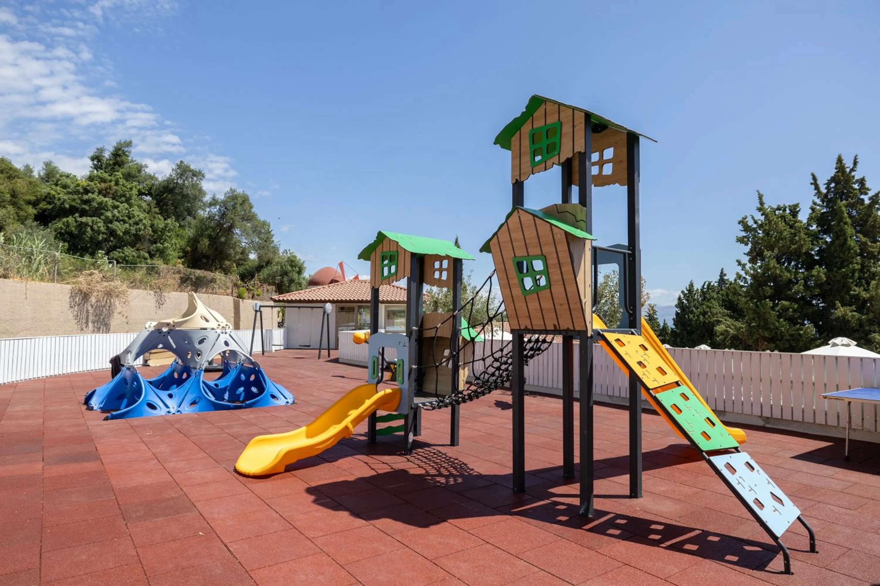 Children play ground in Valmar Corfu
