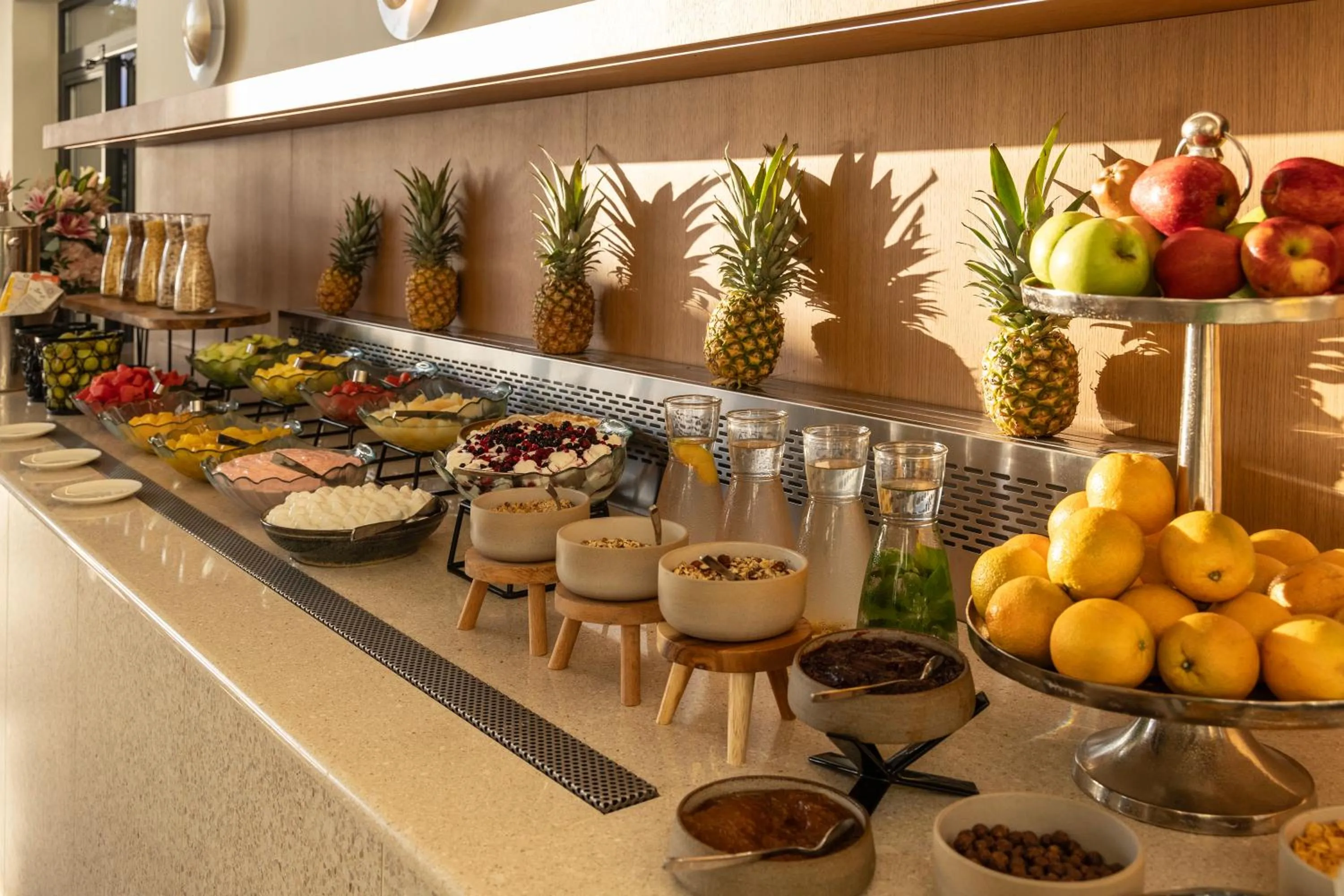 Buffet breakfast in Valmar Corfu