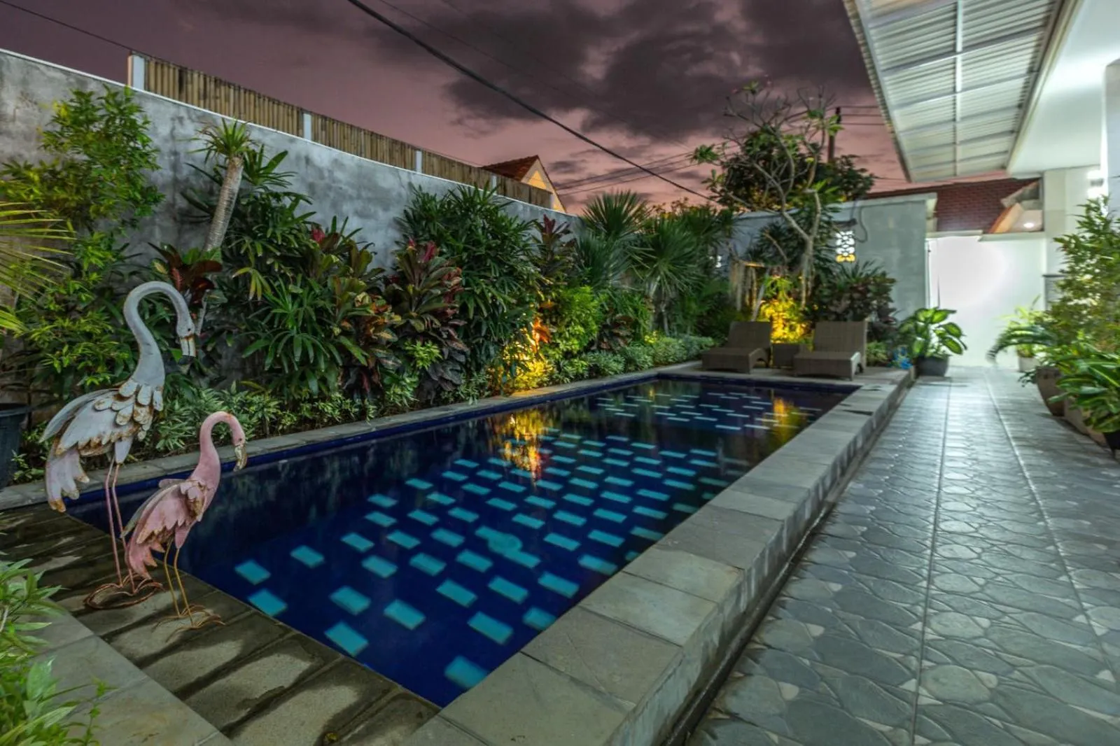Swimming pool in Kubu Ramah Canggu
