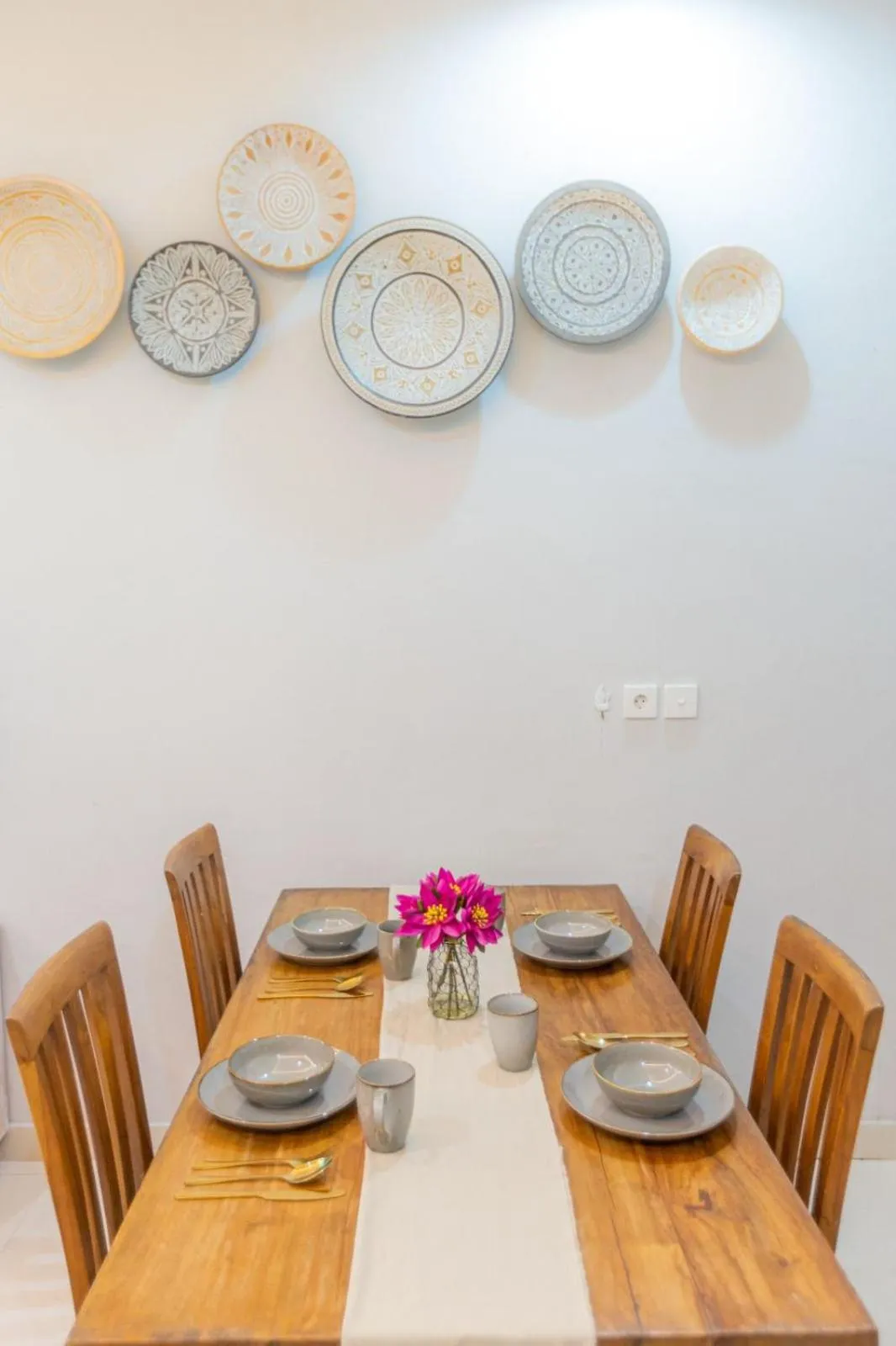 Dining area in Kubu Ramah Canggu