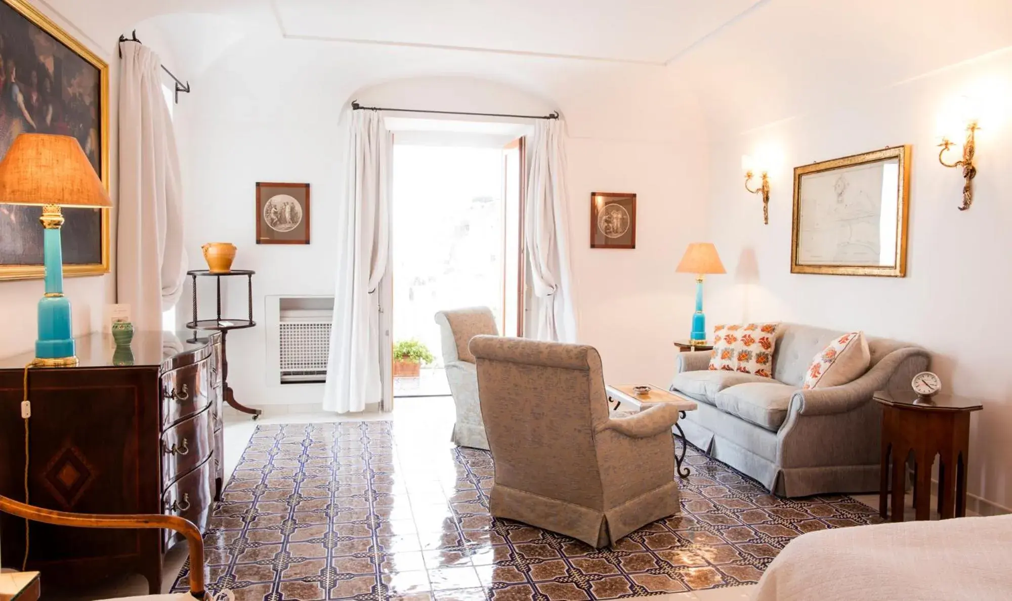 Junior Suite with Sea View in Le Sirenuse Junior Suite with Sea View in Le Sirenuse