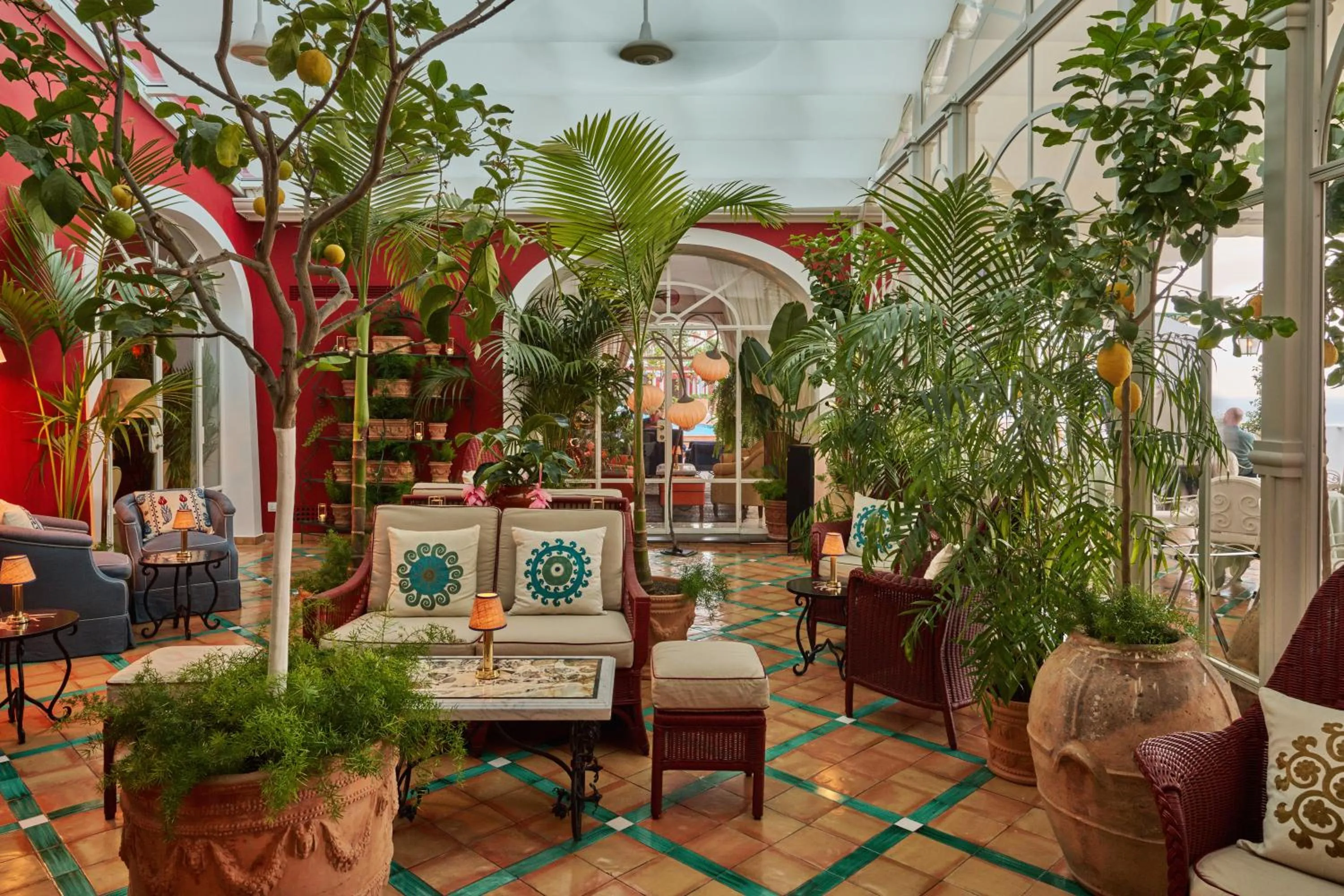 Garden in Le Sirenuse