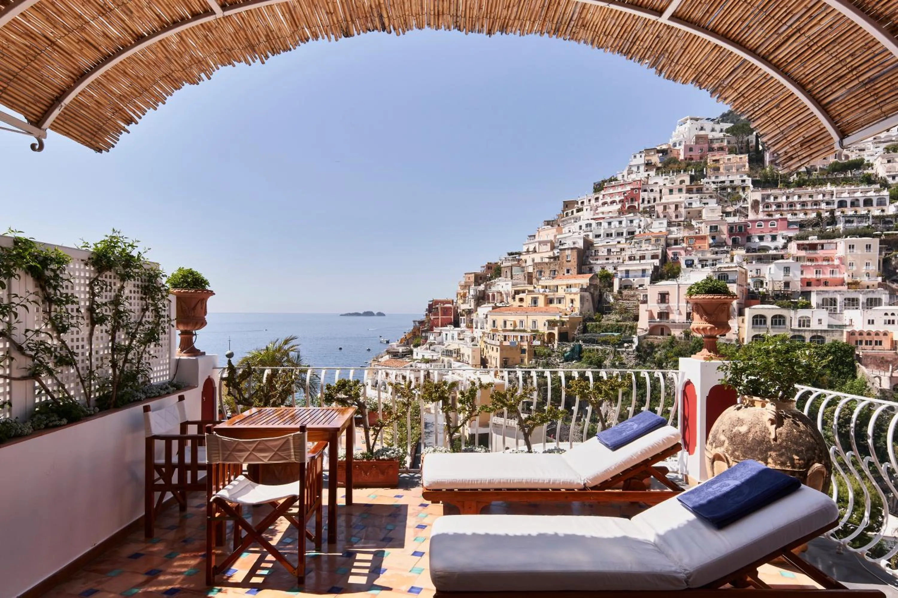 Balcony/Terrace in Le Sirenuse