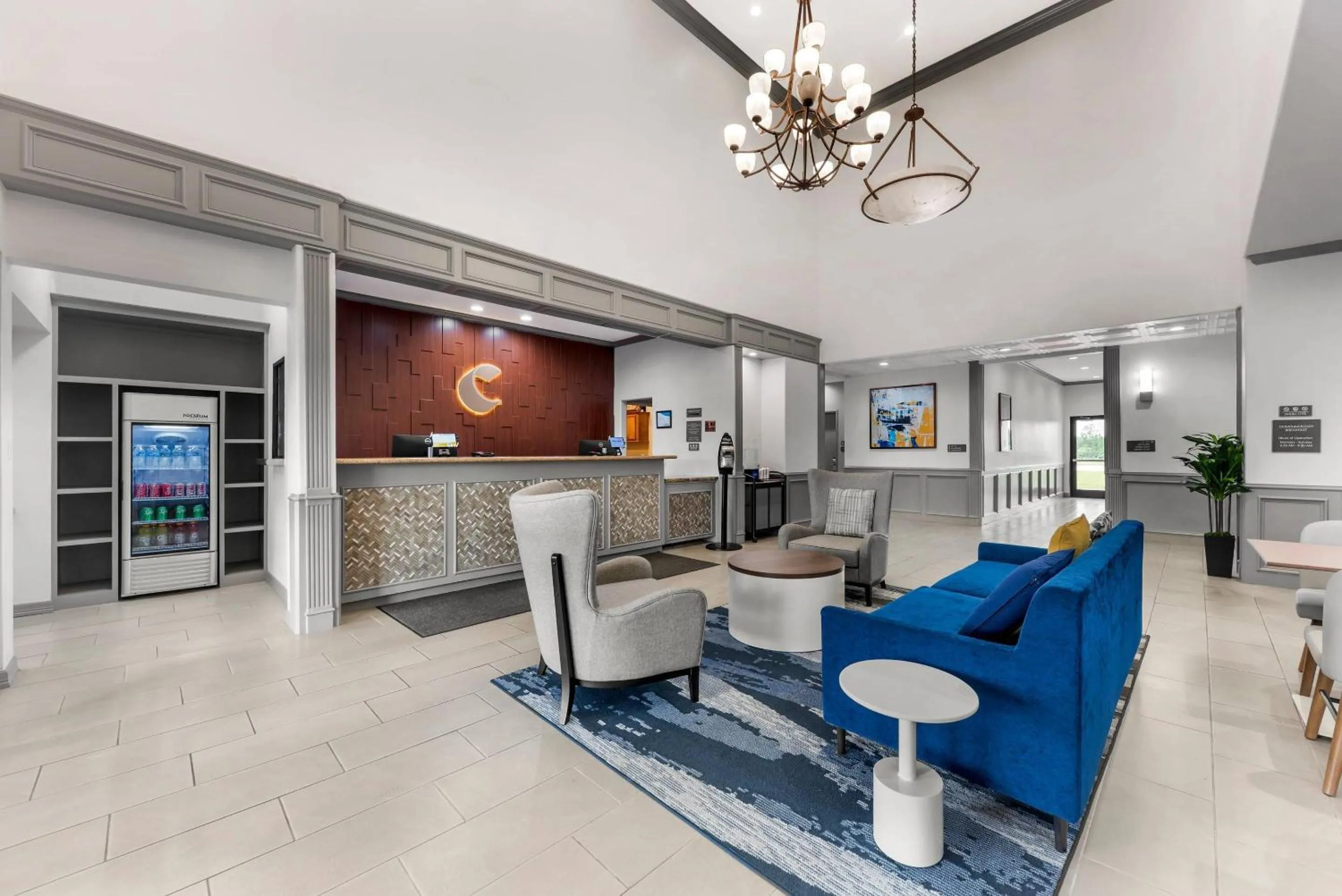 Lobby or reception in Comfort Inn & Suites Schulenburg