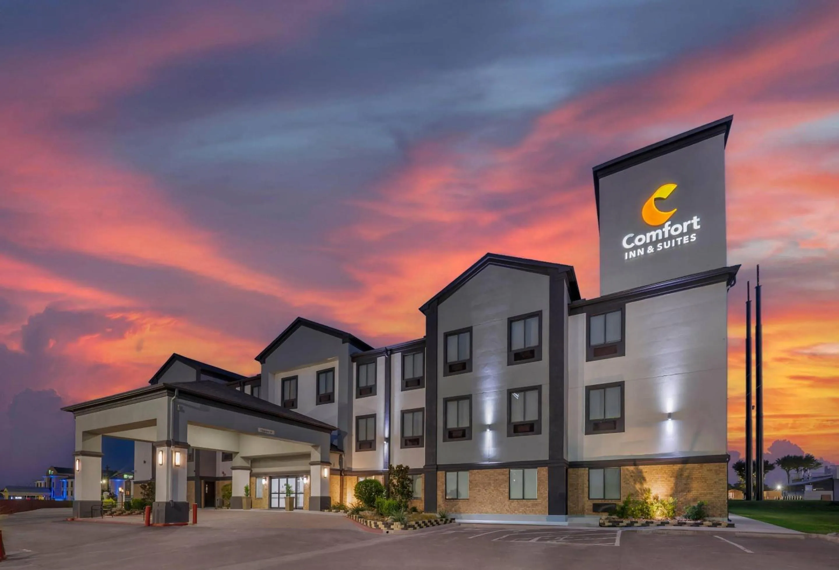 Property building in Comfort Inn & Suites Schulenburg