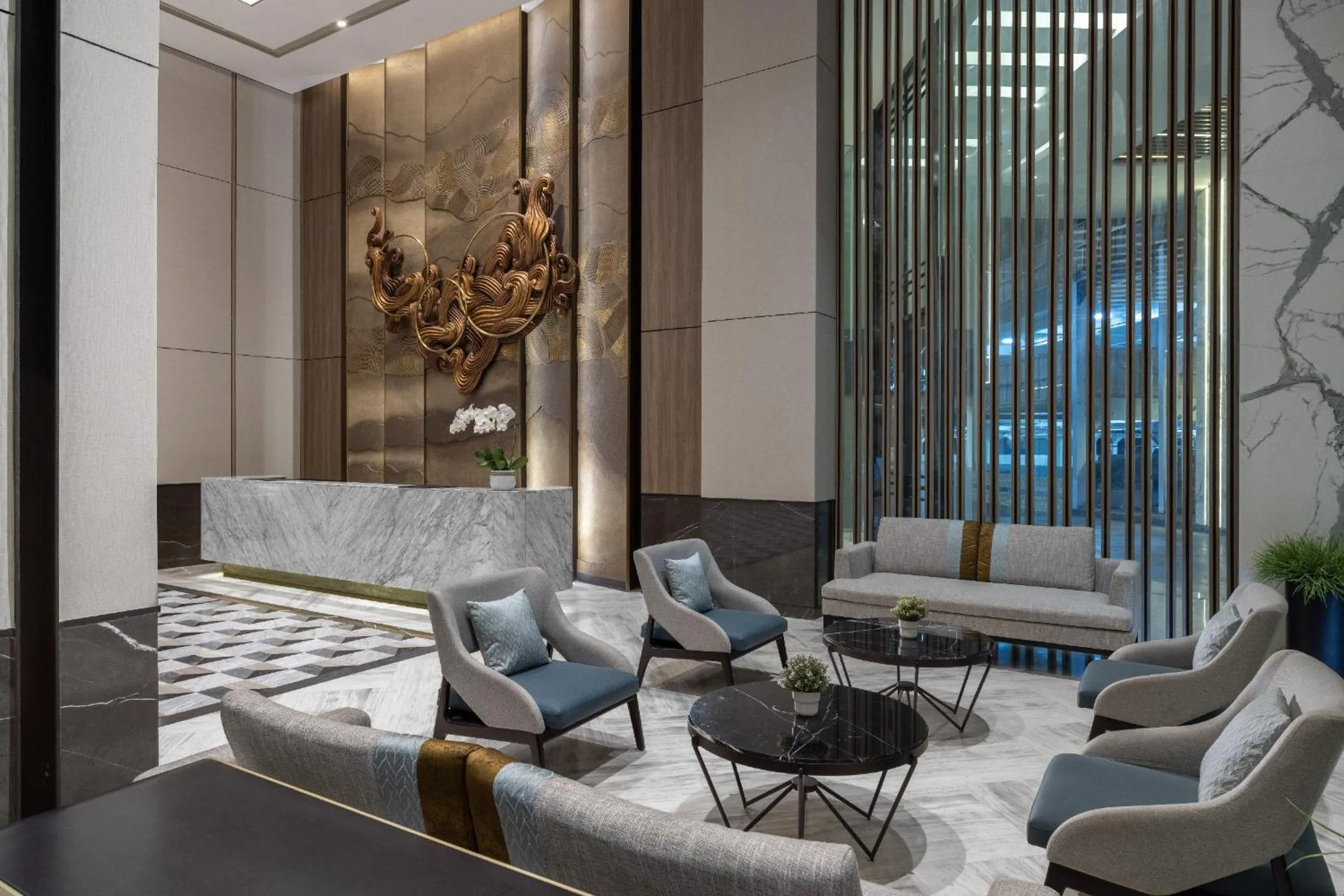 Living room in Hotel Santika Premiere Lampung