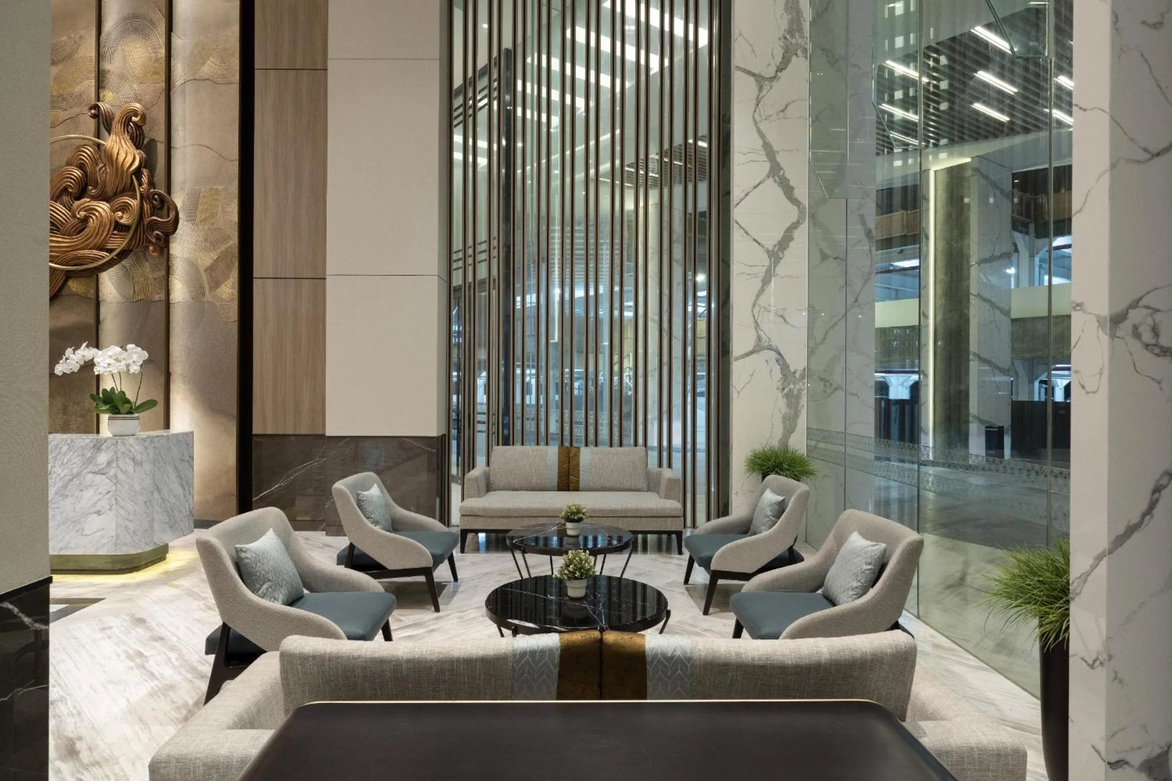 Living room in Hotel Santika Premiere Lampung