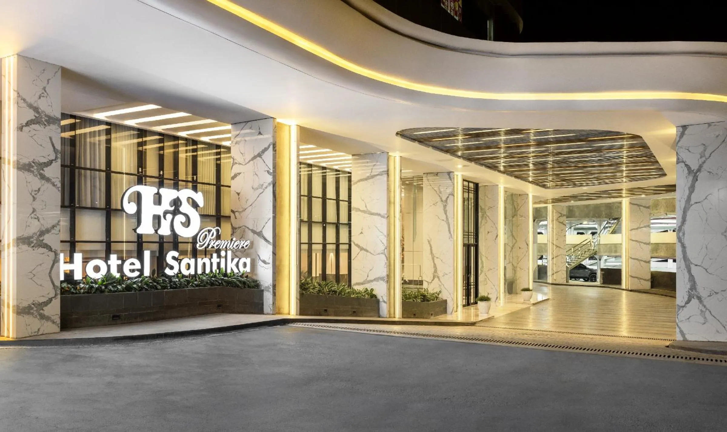 Property logo or sign in Hotel Santika Premiere Lampung