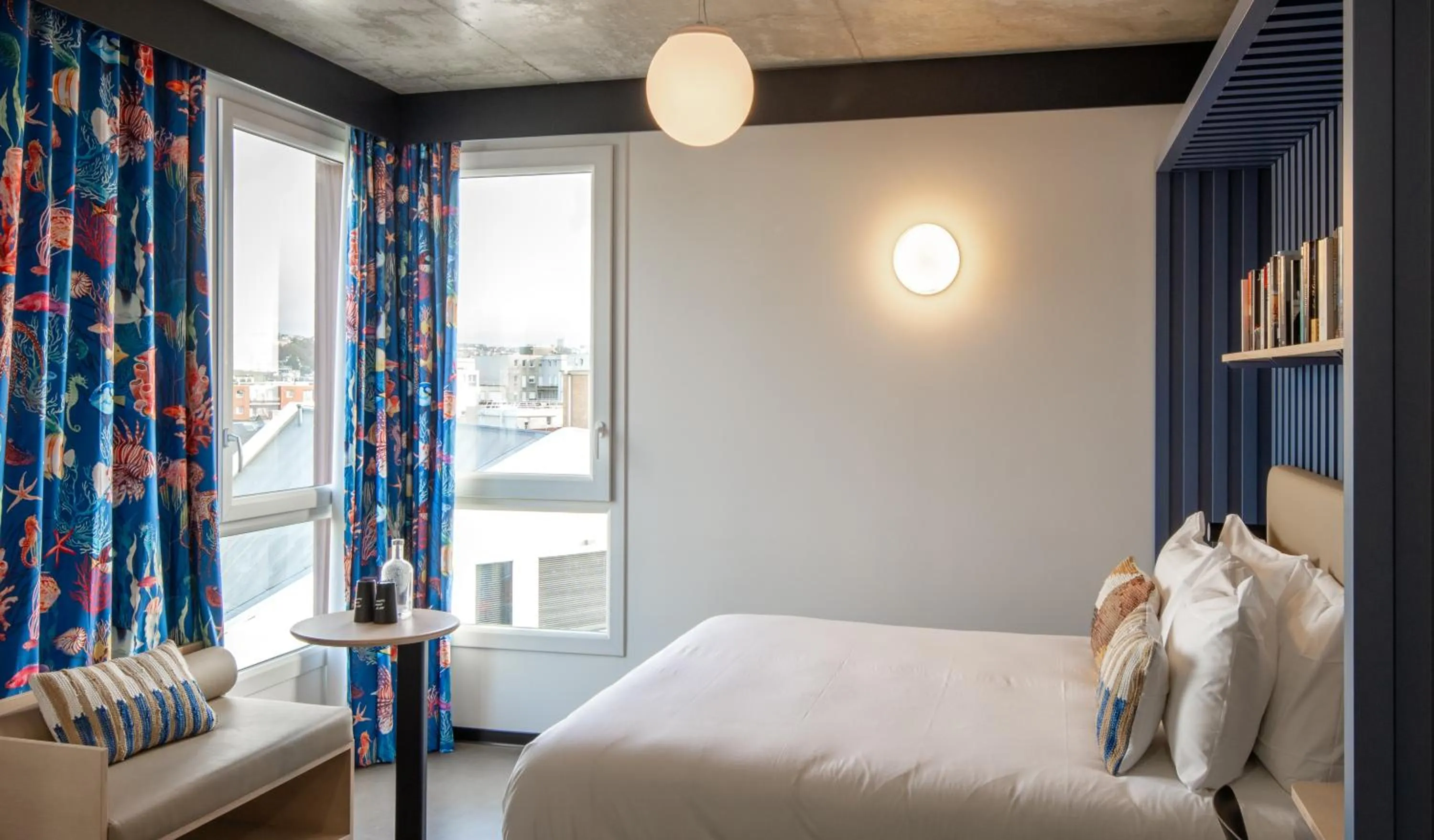 Photo of the whole room, Bed in JOST Hôtel Le Havre Centre Gare