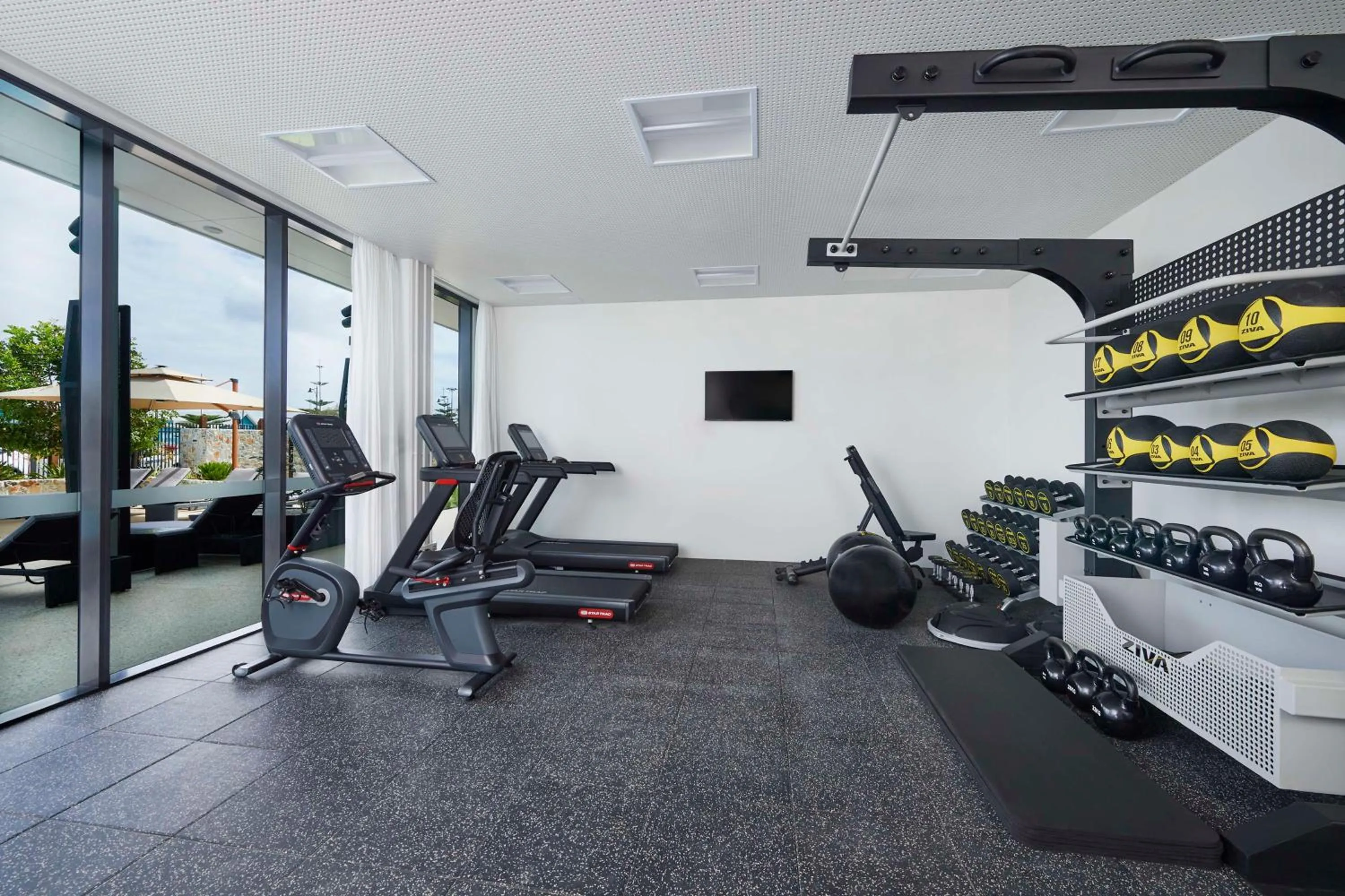 Fitness centre/facilities in Hilton Garden Inn Busselton
