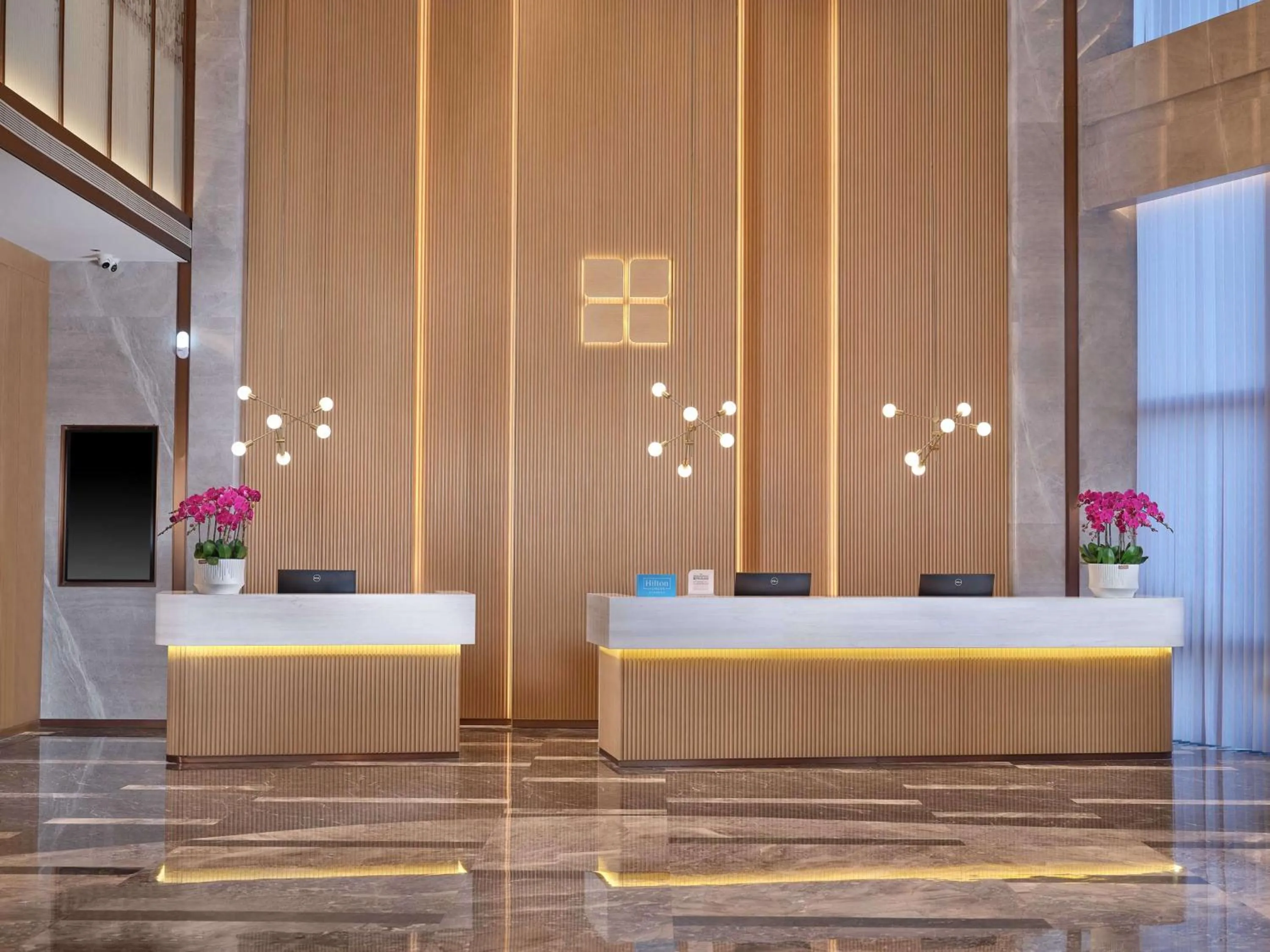 Lobby or reception in Hilton Garden Inn Xiamen Tong'An