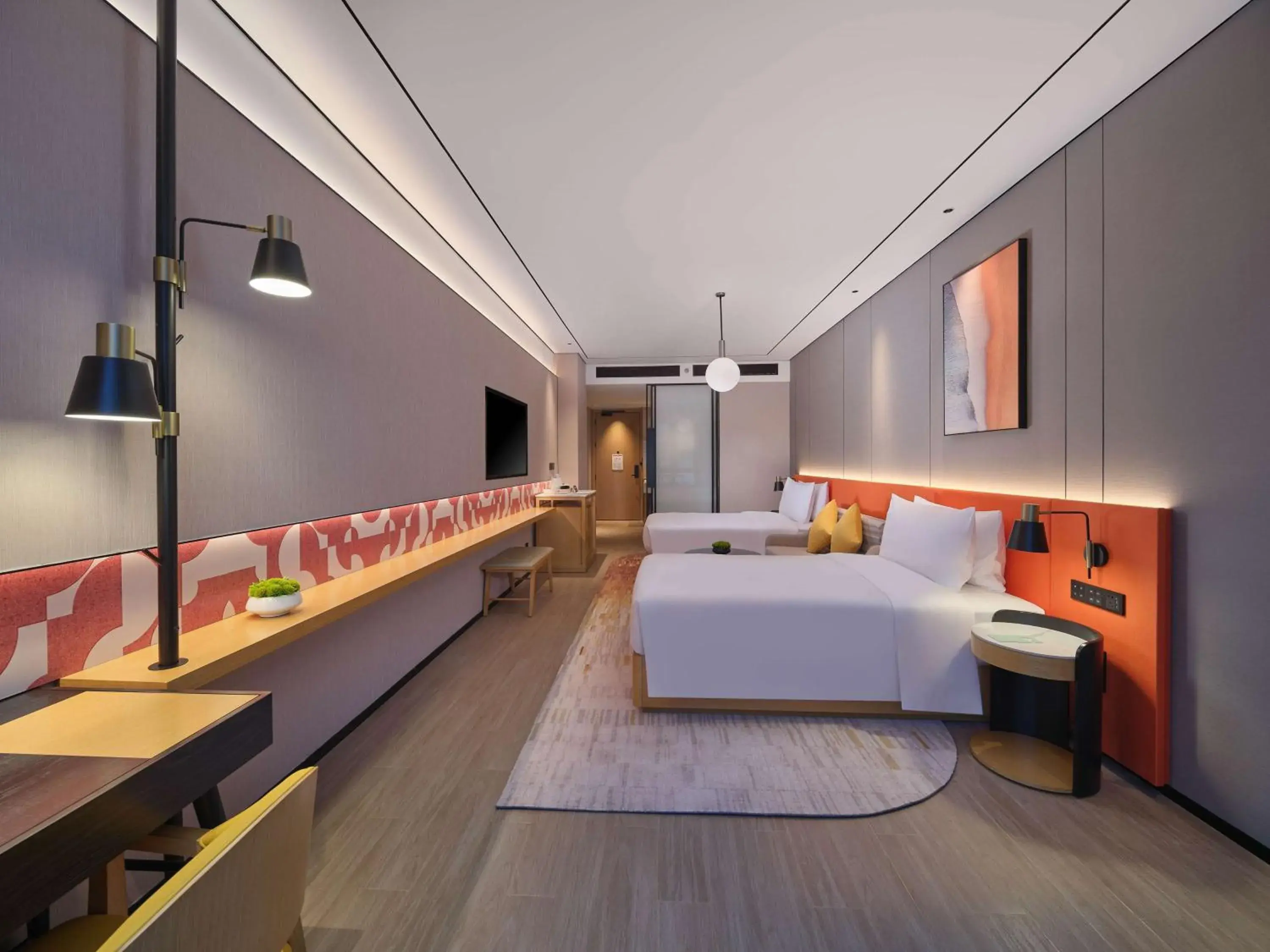 Premium Twin Room in Hilton Garden Inn Xiamen Tong'An Premium Twin Room in Hilton Garden Inn Xiamen Tong'An