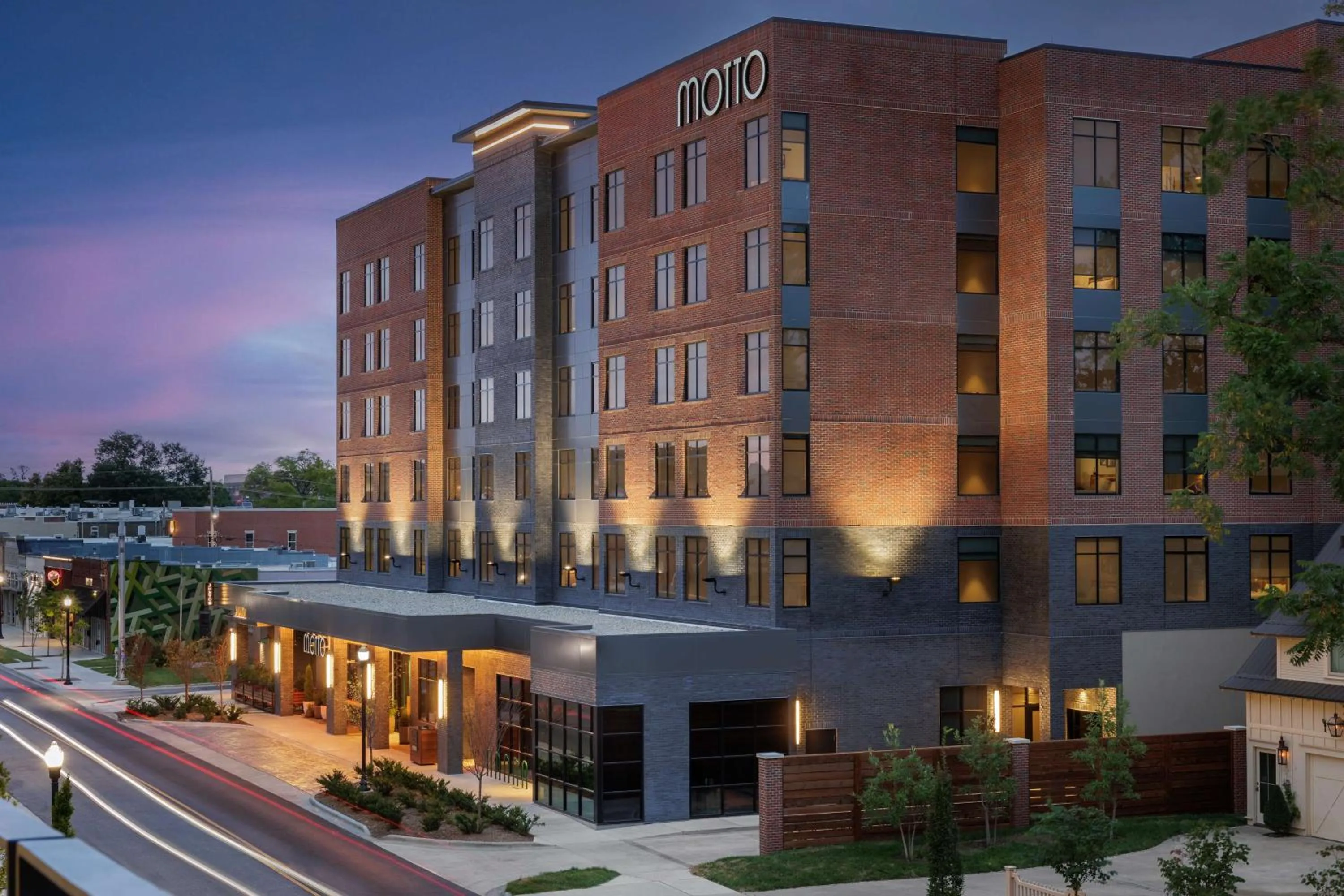 Property building in Motto By Hilton Bentonville Downtown