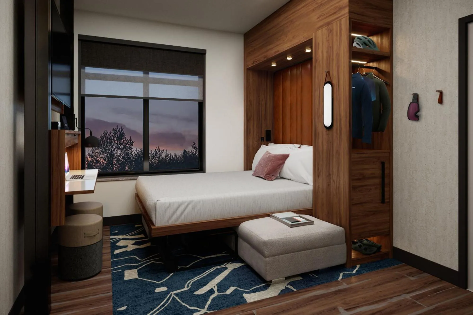 Bedroom, Bed in Motto By Hilton Bentonville Downtown