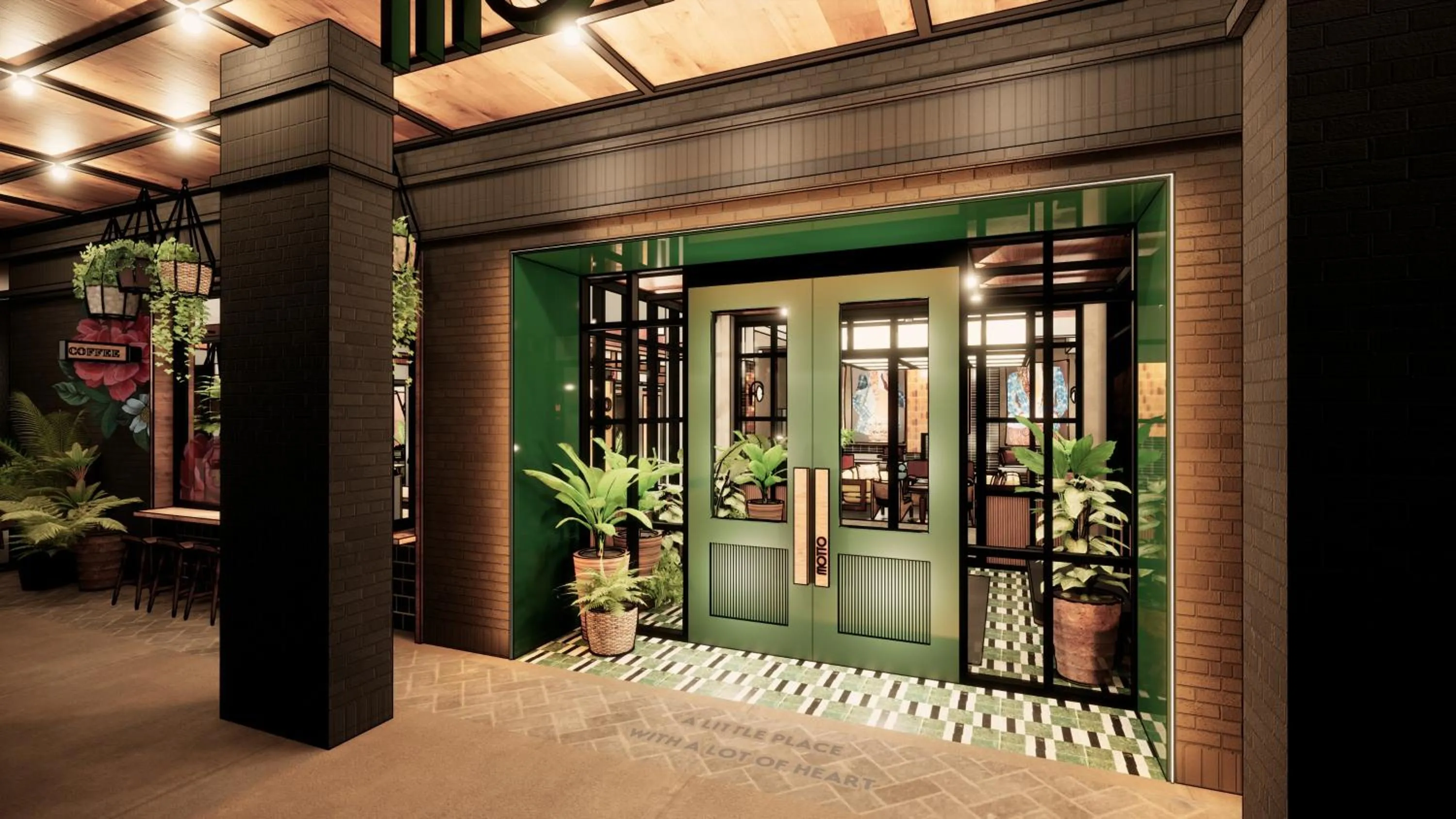 Facade/entrance in Motto By Hilton Bentonville Downtown