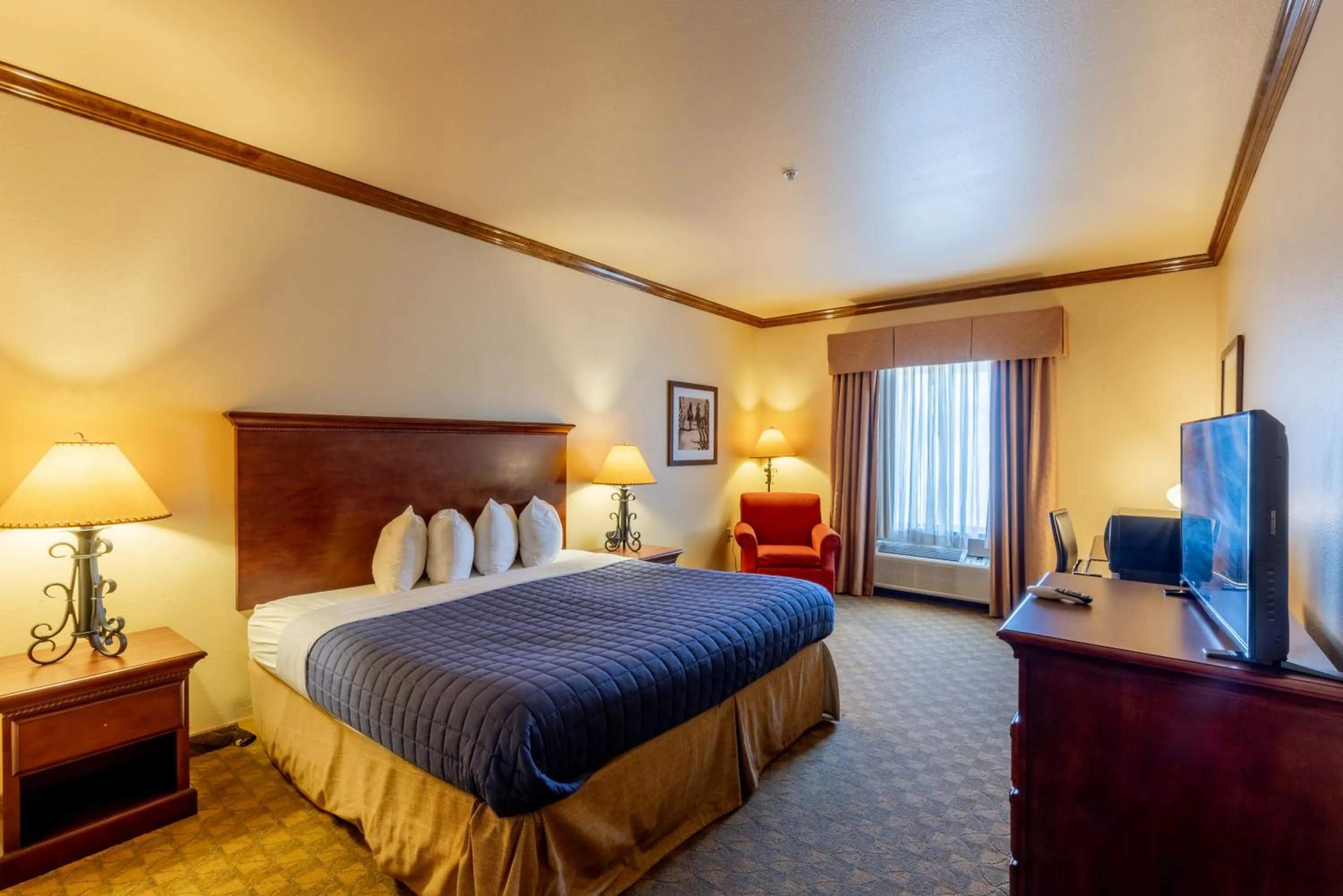 Bed in Hotel Texas Hallettsville