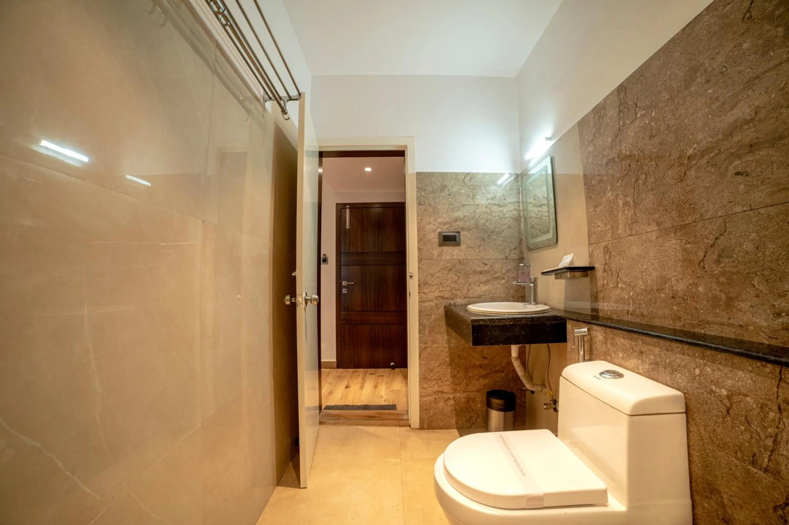 Bathroom in Hotel Alpha Omega