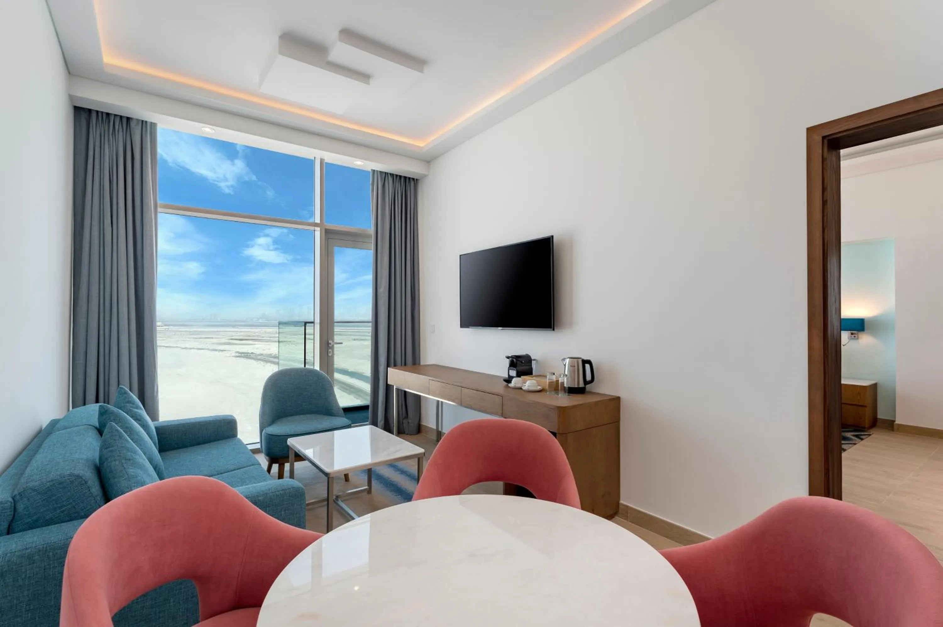 Living room in Sea Point Hotel Dubai Islands Formerly Park Regis by Prince