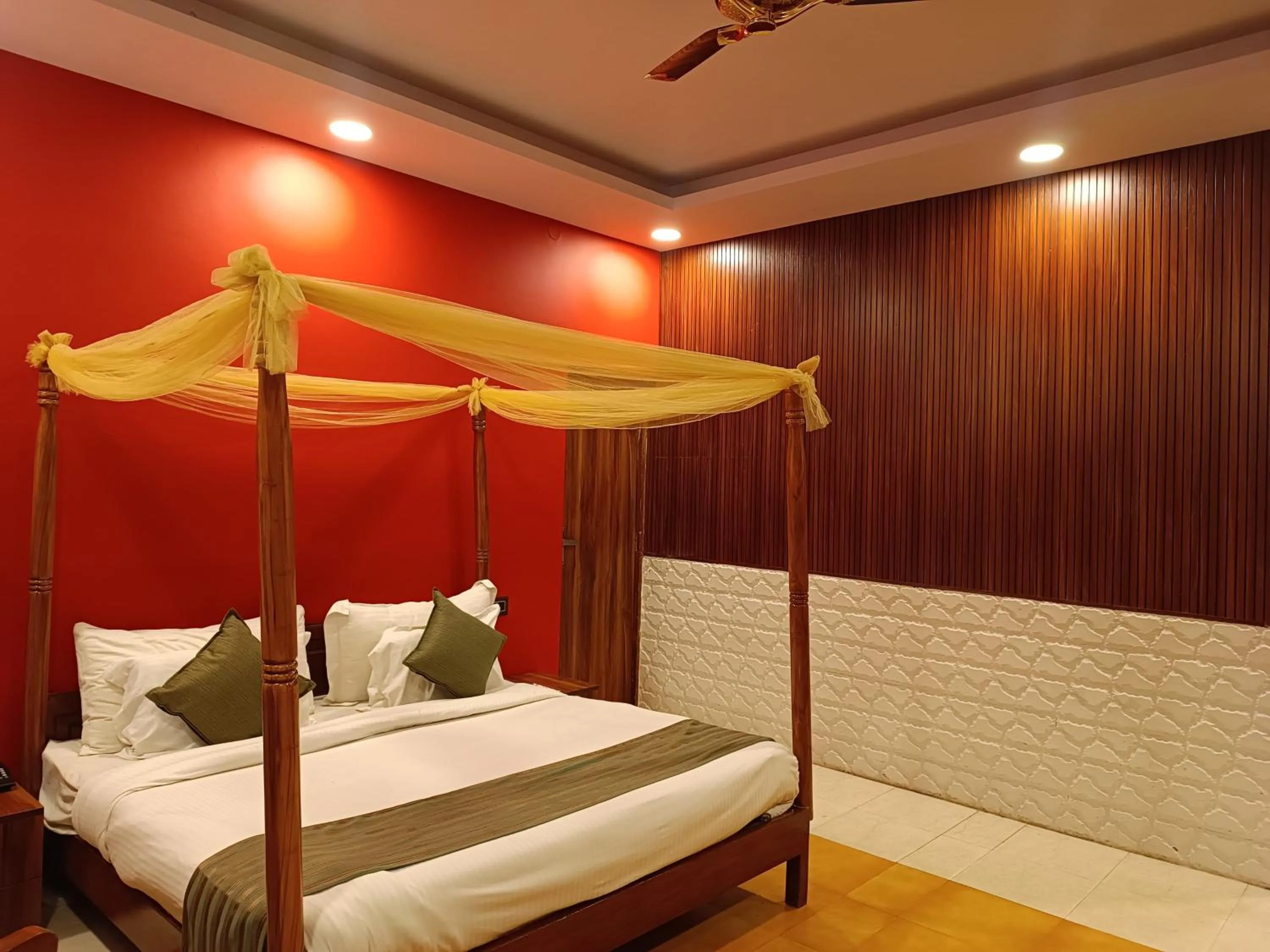 Bed in The Grand Aurra Resorts