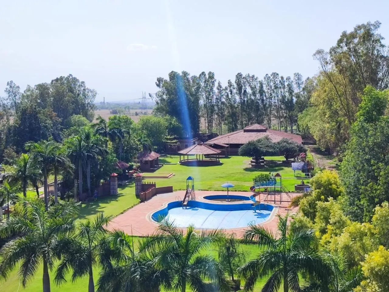 Garden in The Grand Aurra Resorts