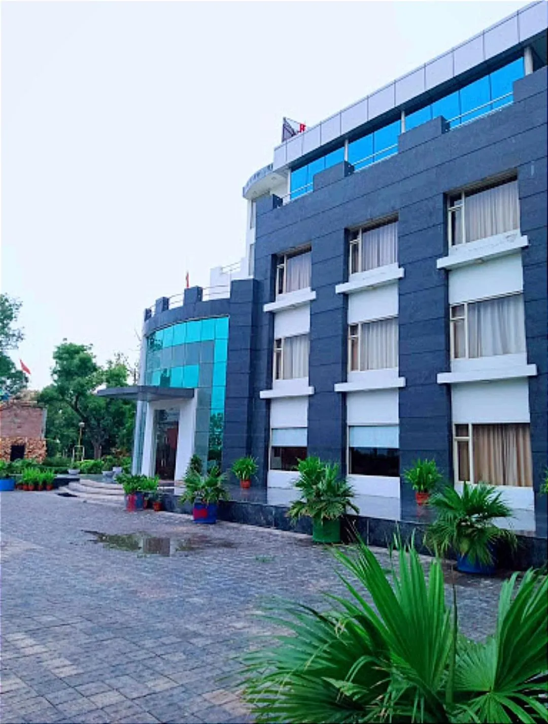 Property building in The Grand Aurra Resorts