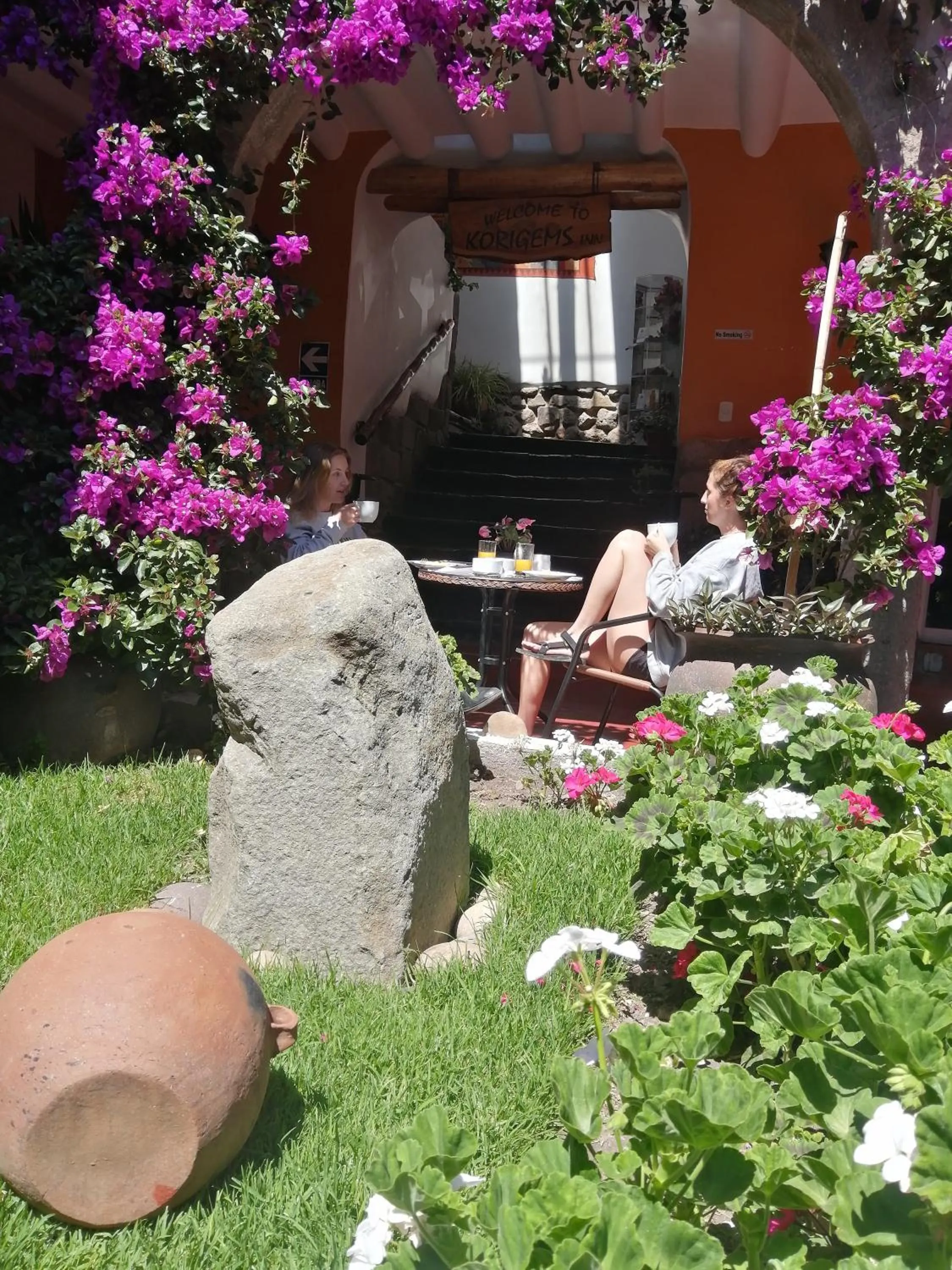 Garden in Kori Gems Inn